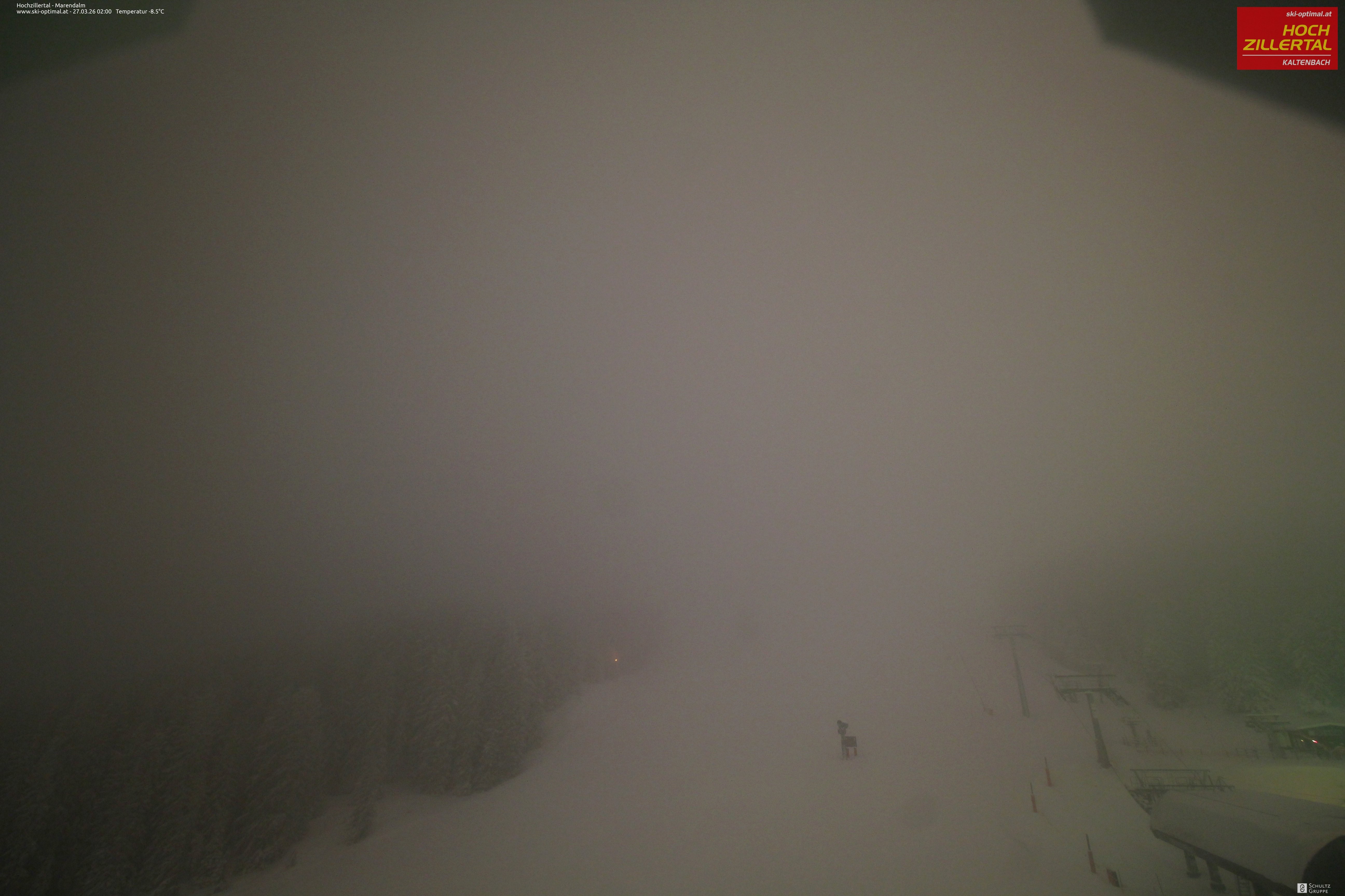 Archived image Webcam Hochzillertal - View from Marendalm