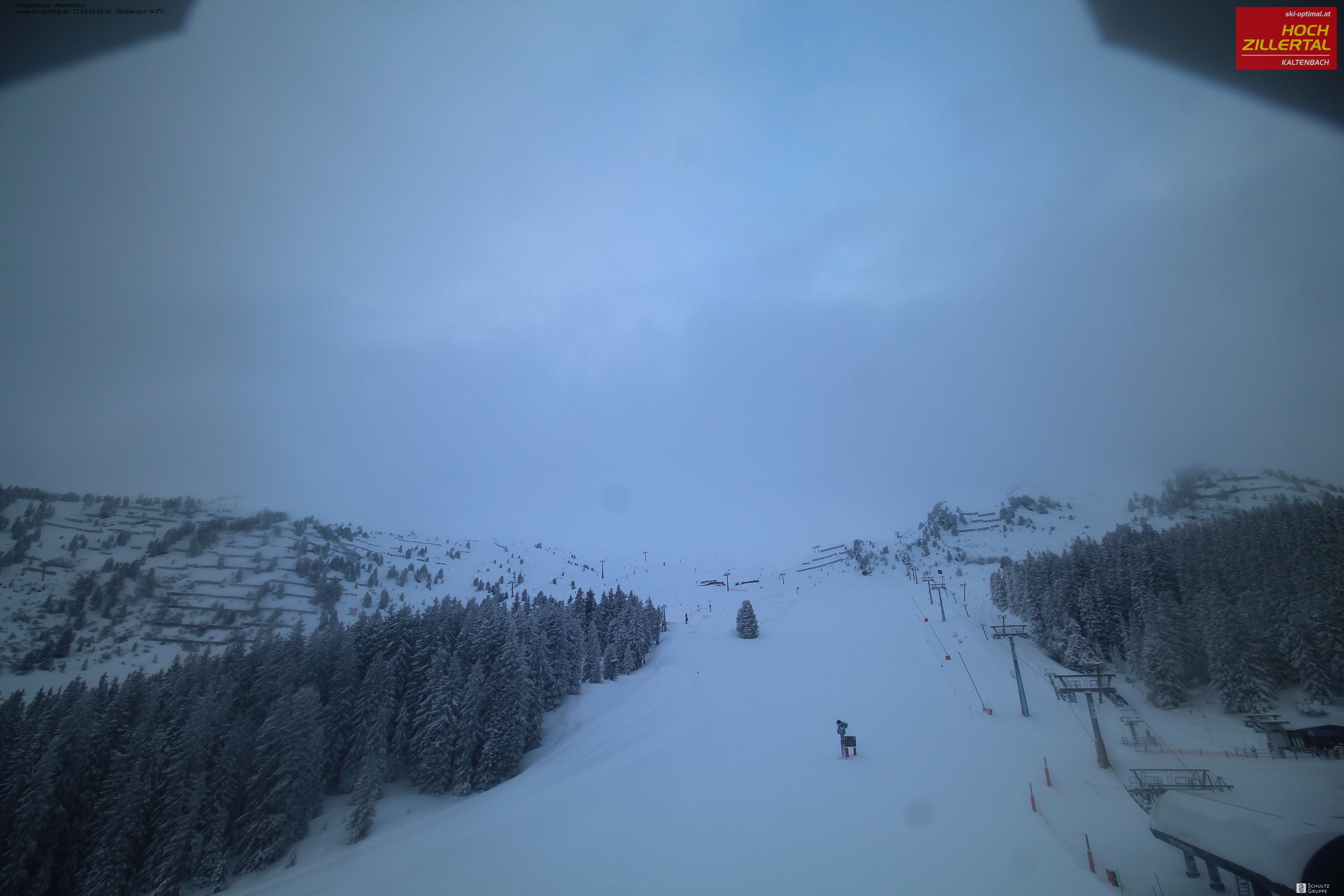 Archived image Webcam Hochzillertal - View from Marendalm