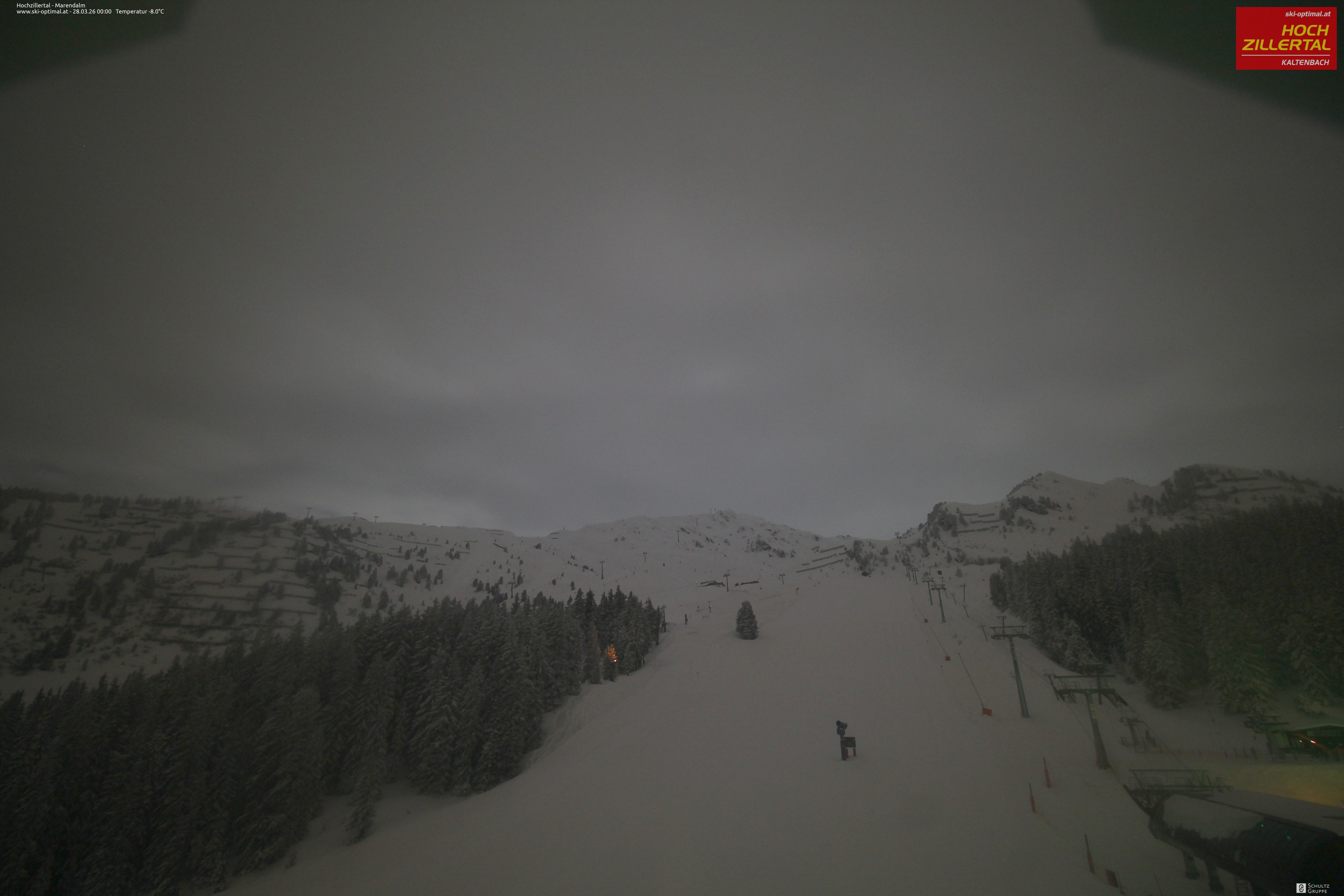 Archiv Foto Webcam Hochzillertal: Ausblick Marendalm