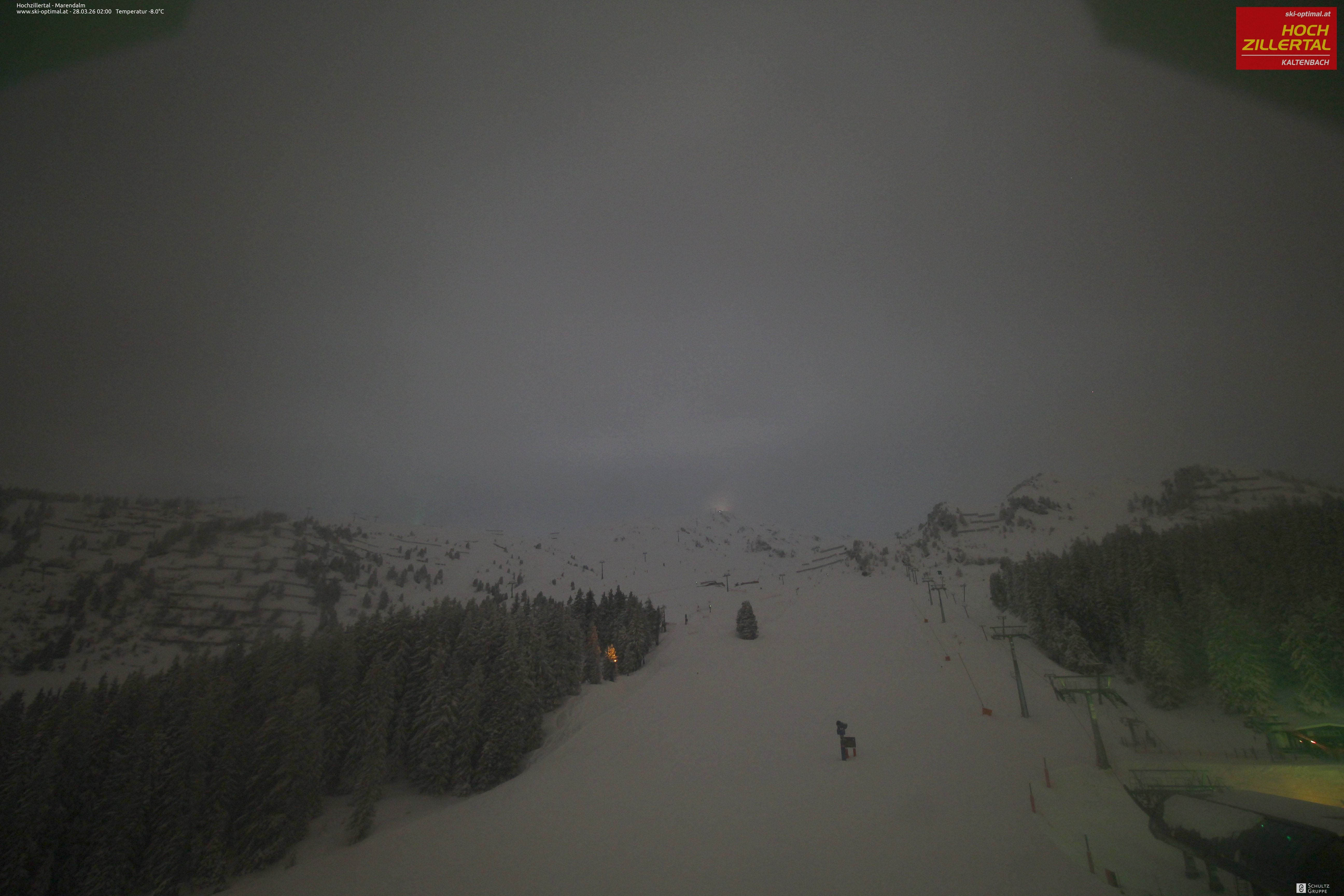 Archiv Foto Webcam Hochzillertal: Ausblick Marendalm