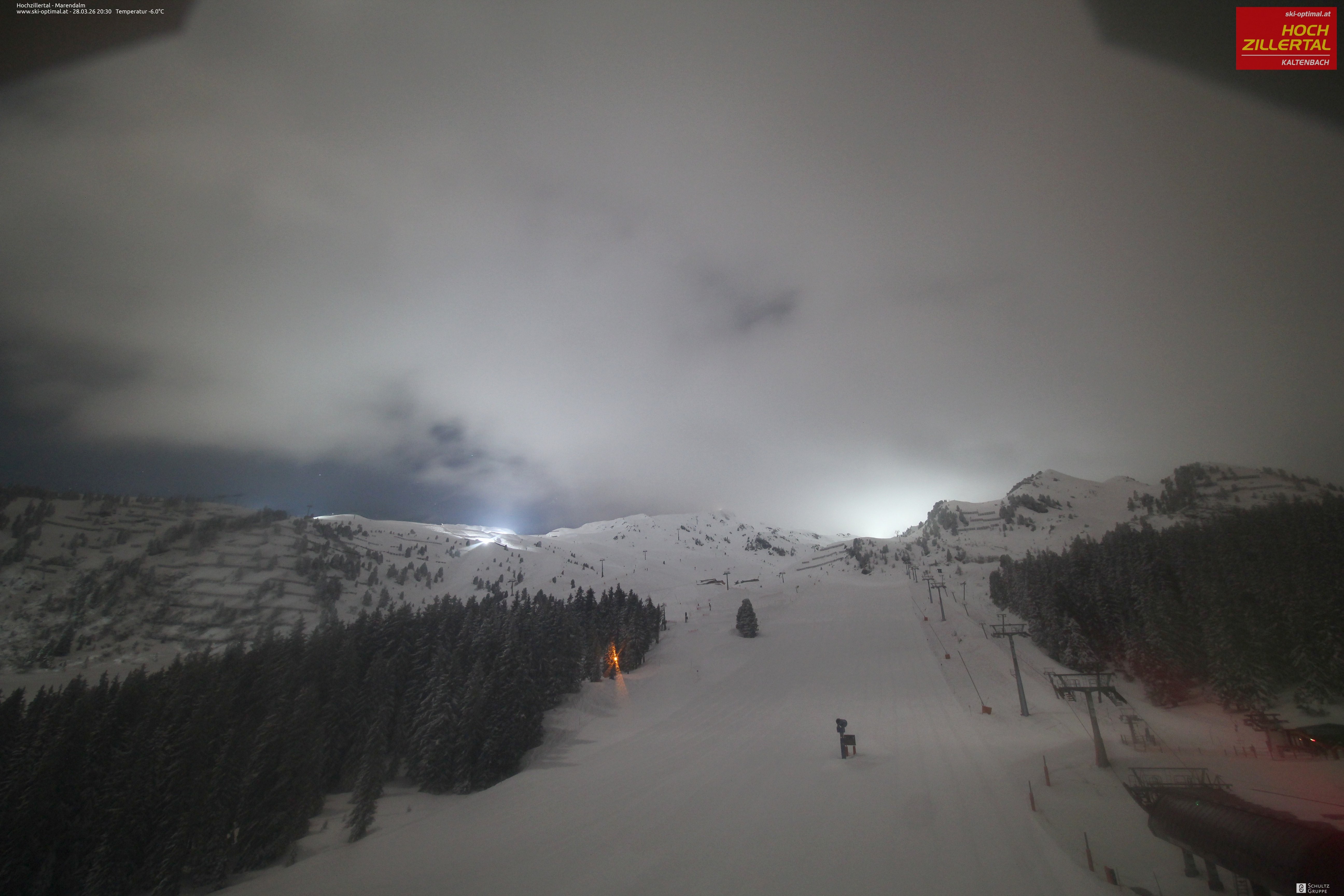 Archiv Foto Webcam Hochzillertal: Ausblick Marendalm