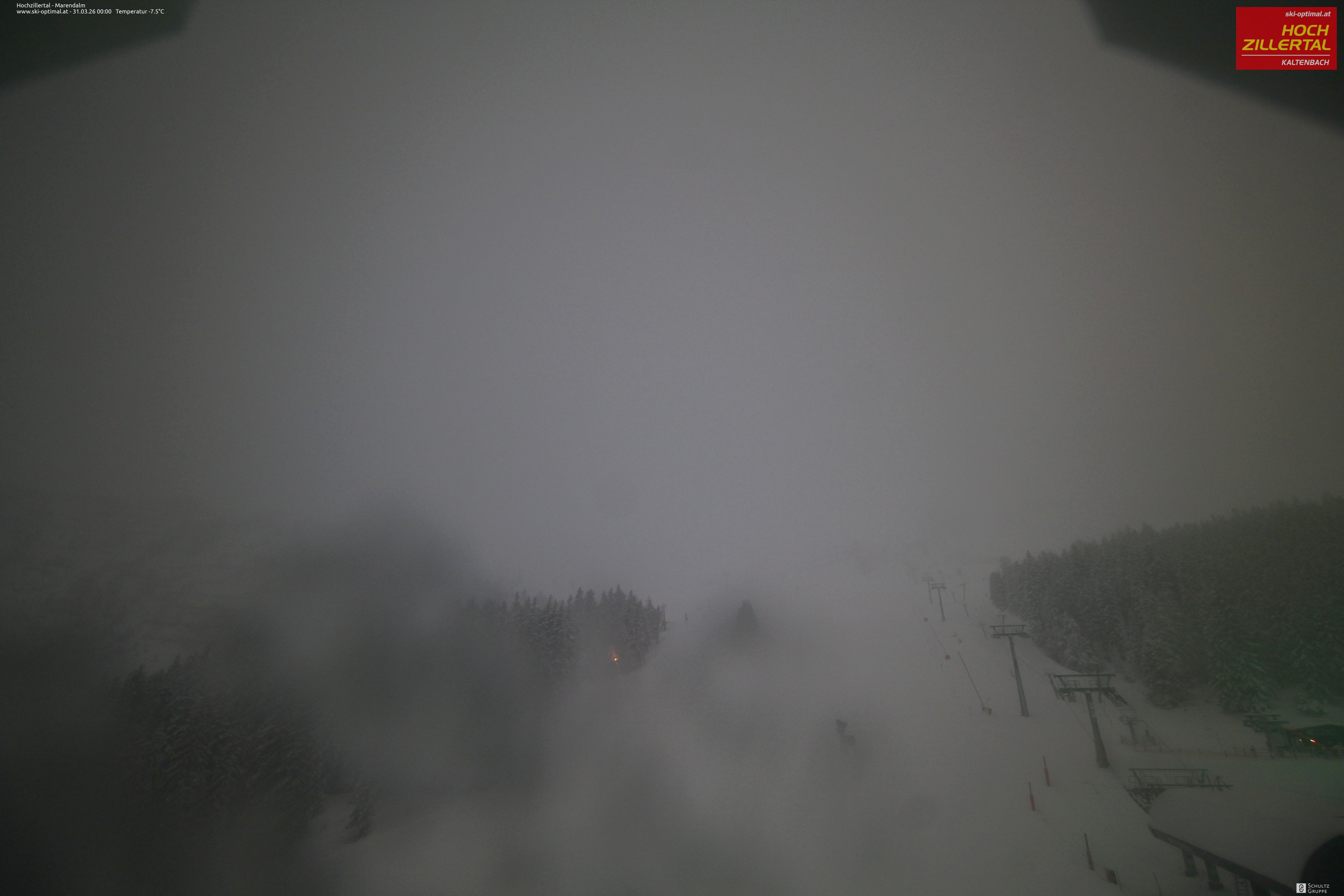 Archiv Foto Webcam Hochzillertal: Ausblick Marendalm