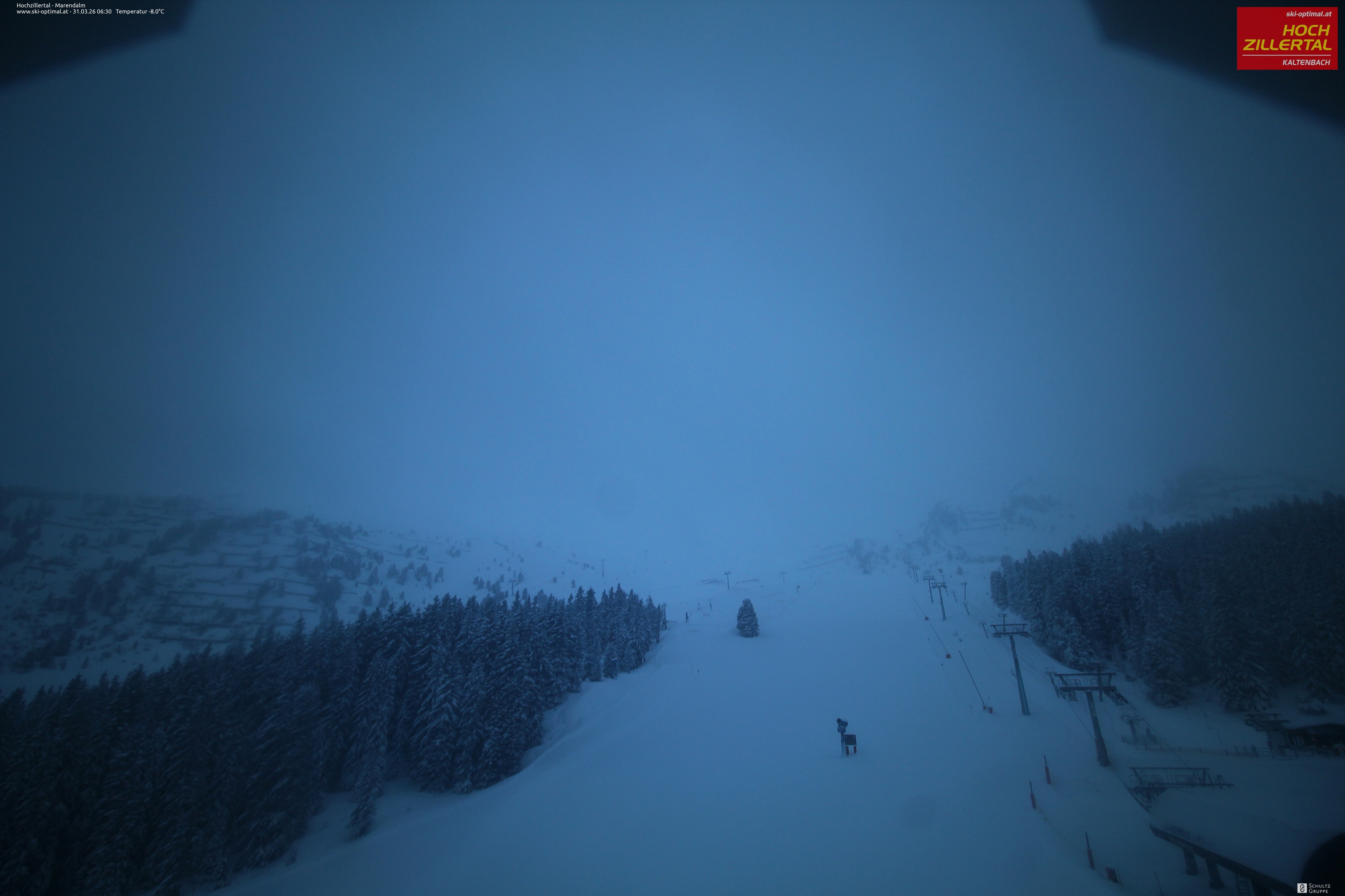 Archiv Foto Webcam Hochzillertal: Ausblick Marendalm