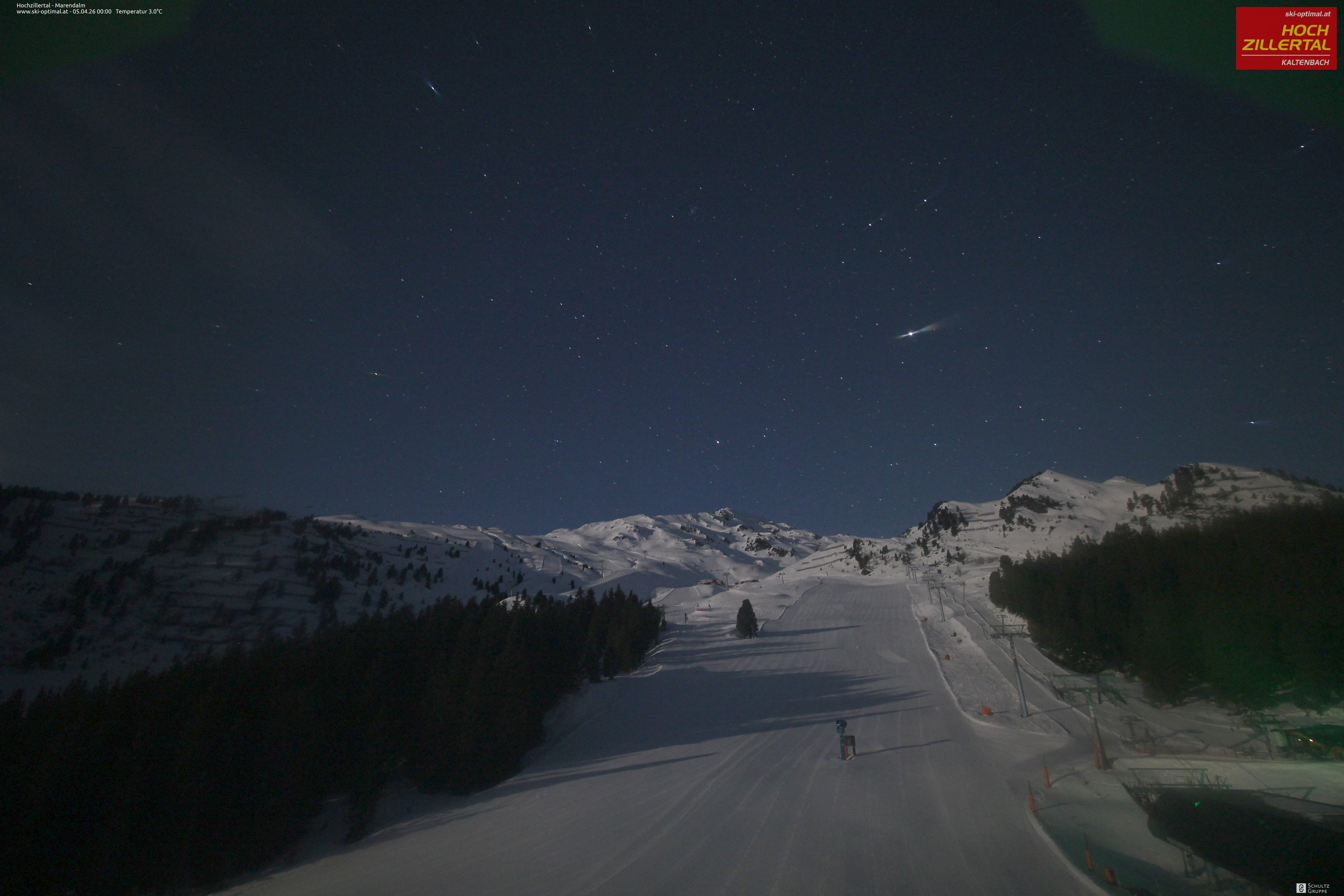 Archiv Foto Webcam Hochzillertal: Ausblick Marendalm