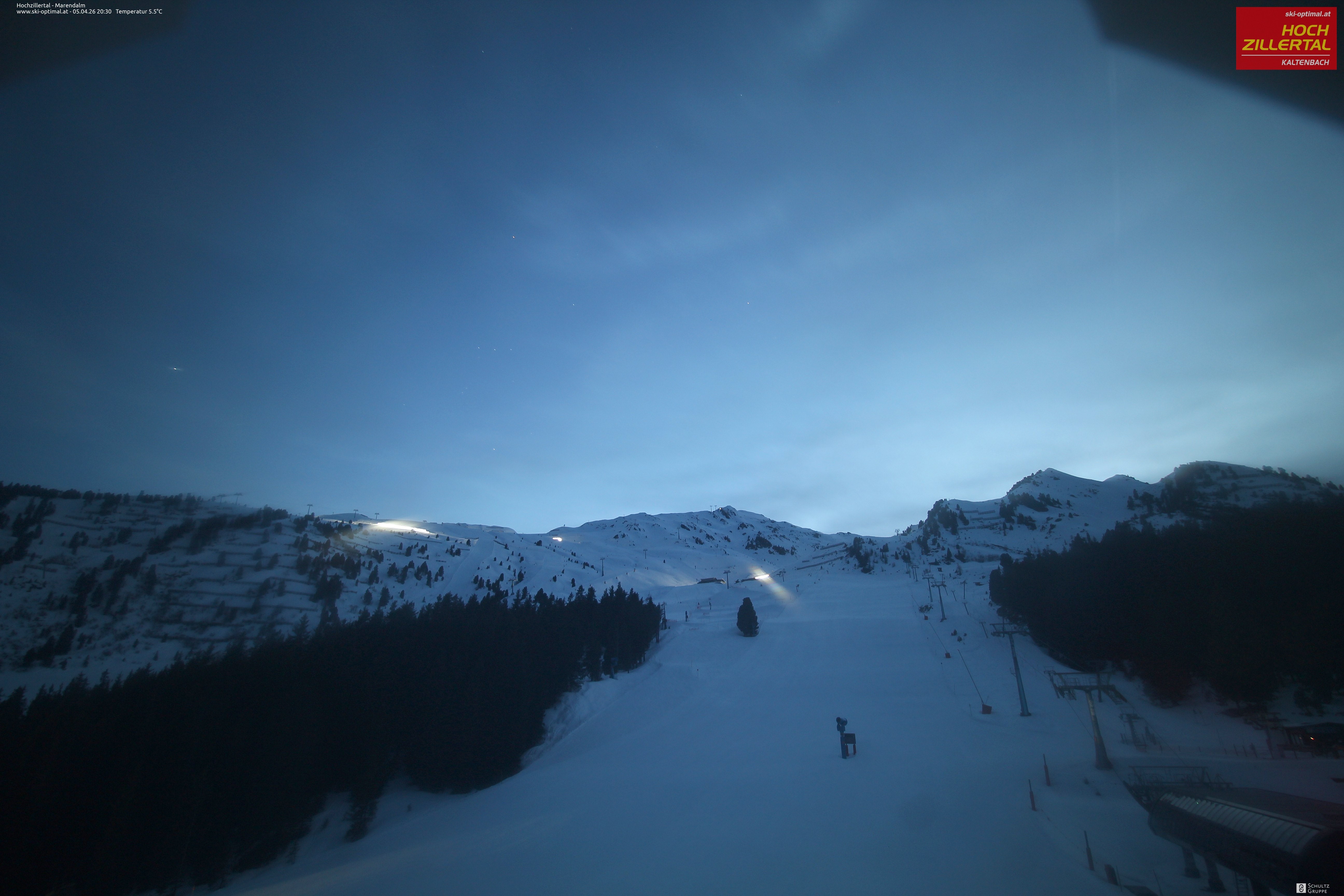 Archived image Webcam Hochzillertal - View from Marendalm