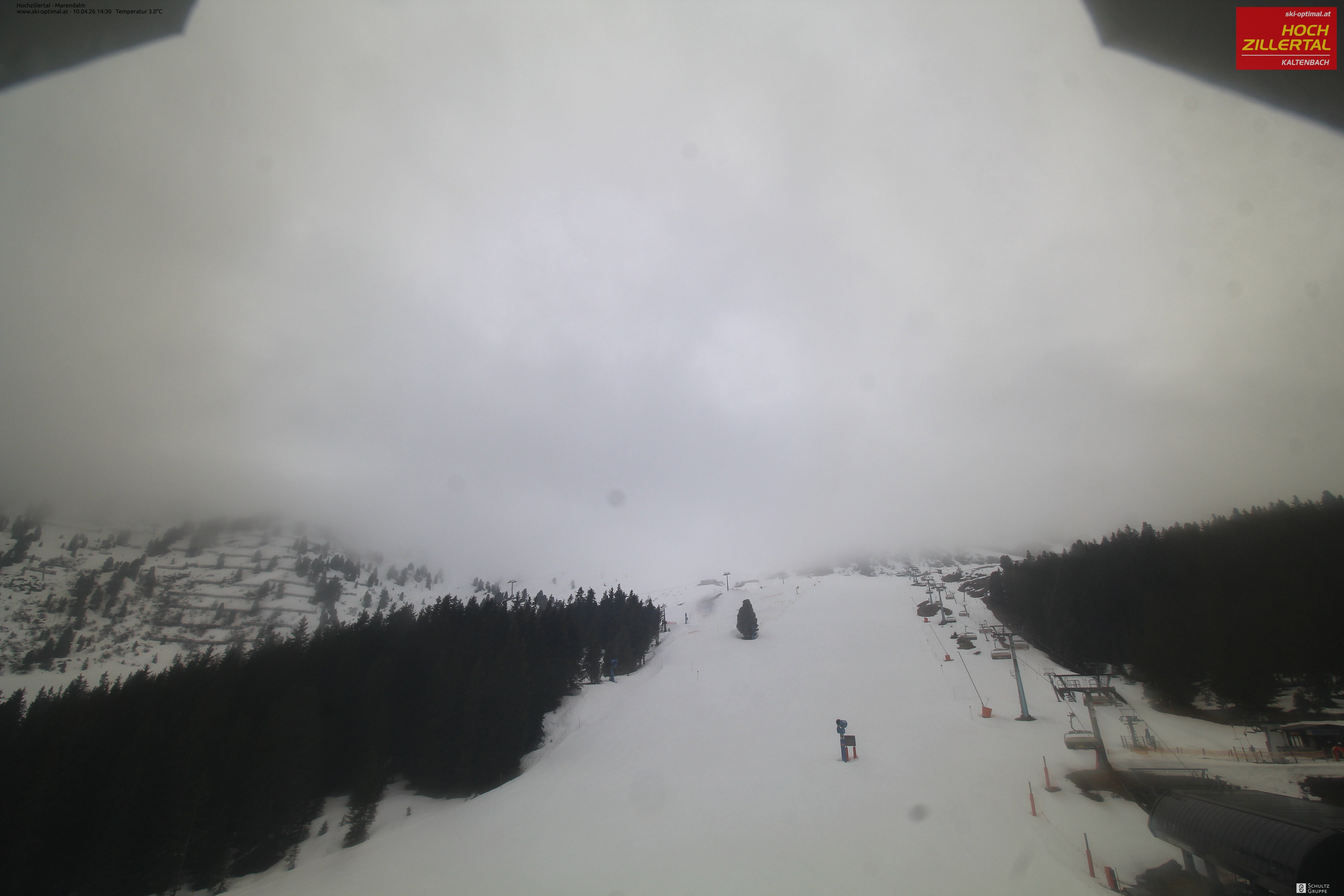 Archived image Webcam Hochzillertal - View from Marendalm