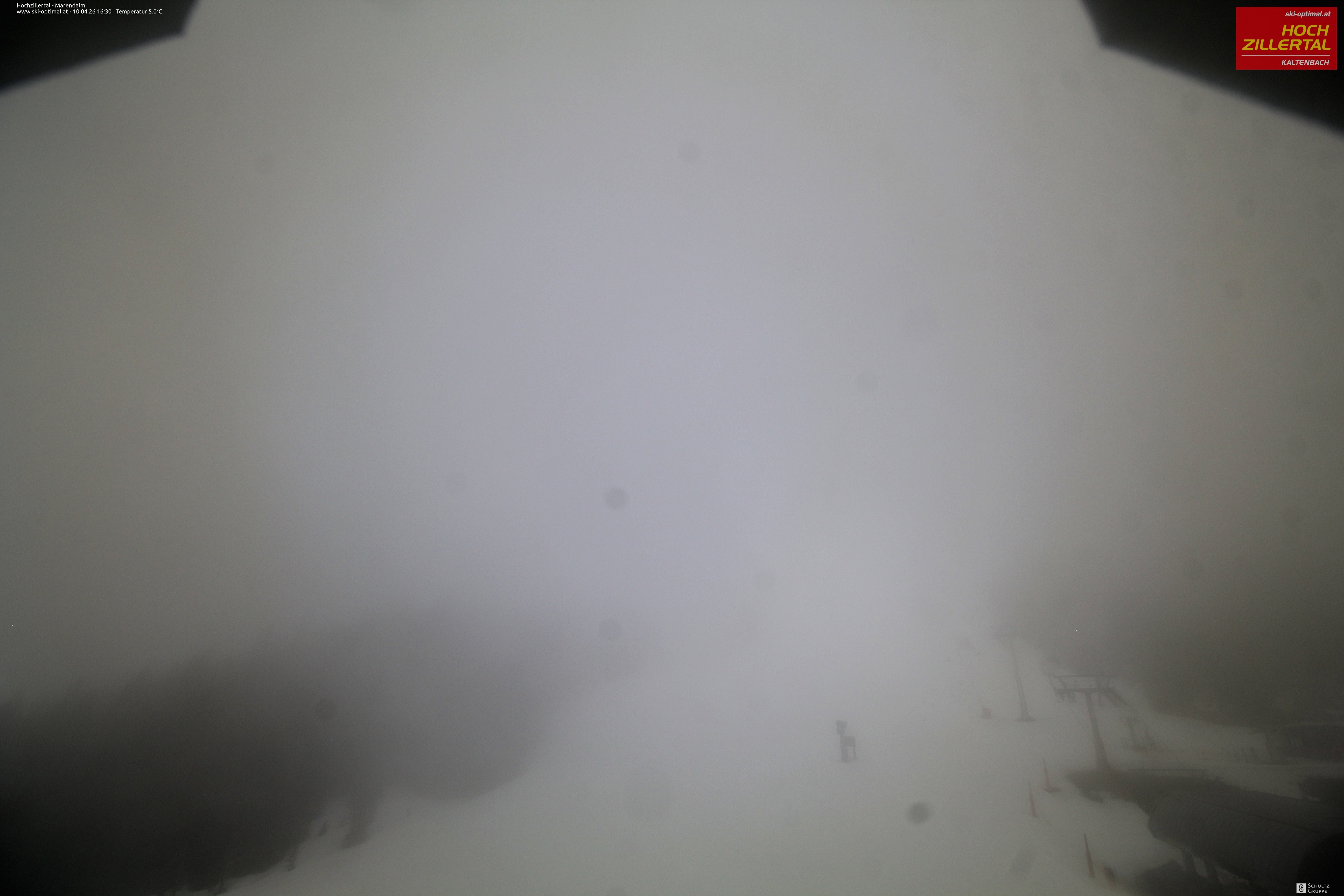 Archiv Foto Webcam Hochzillertal: Ausblick Marendalm