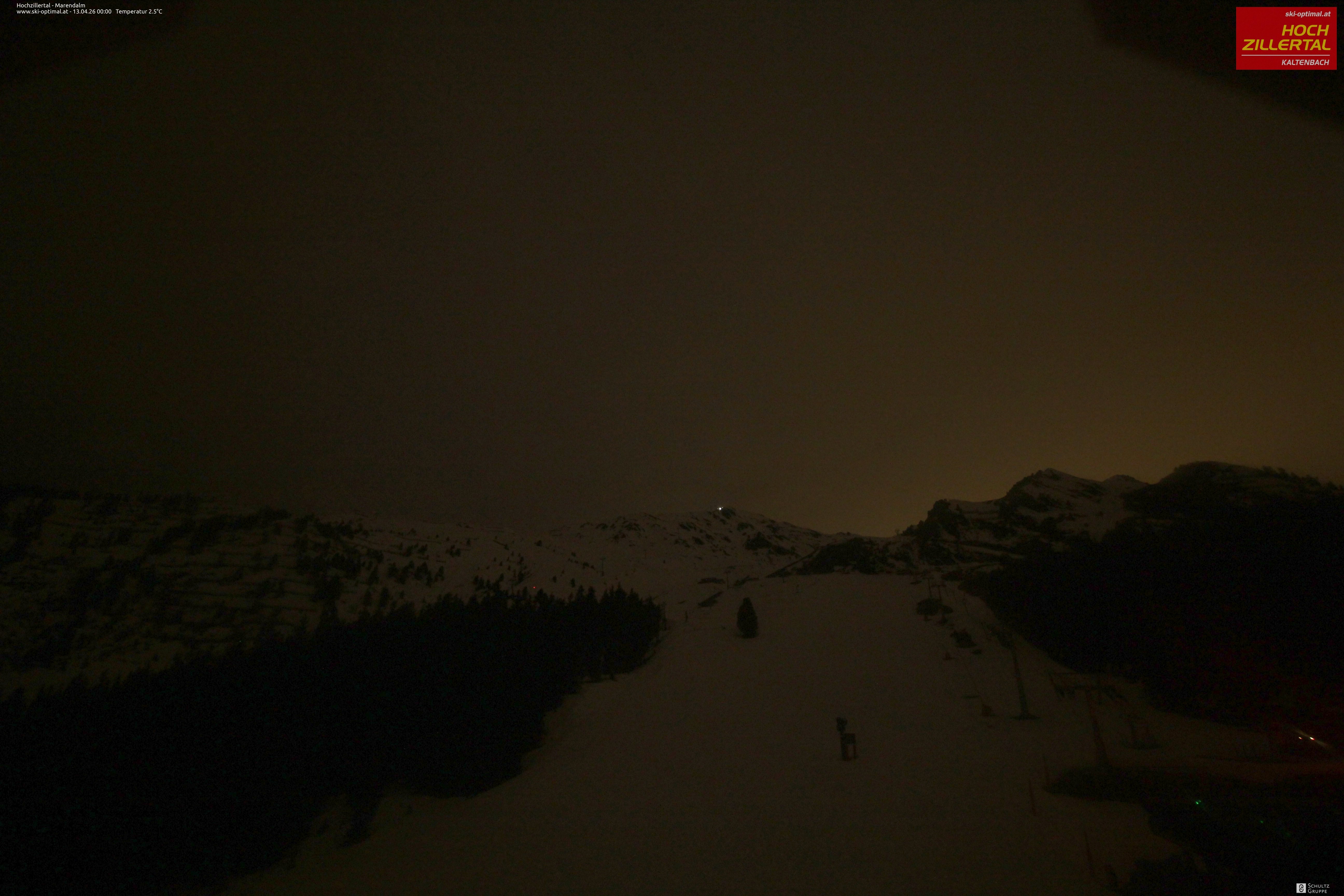 Archiv Foto Webcam Hochzillertal: Ausblick Marendalm