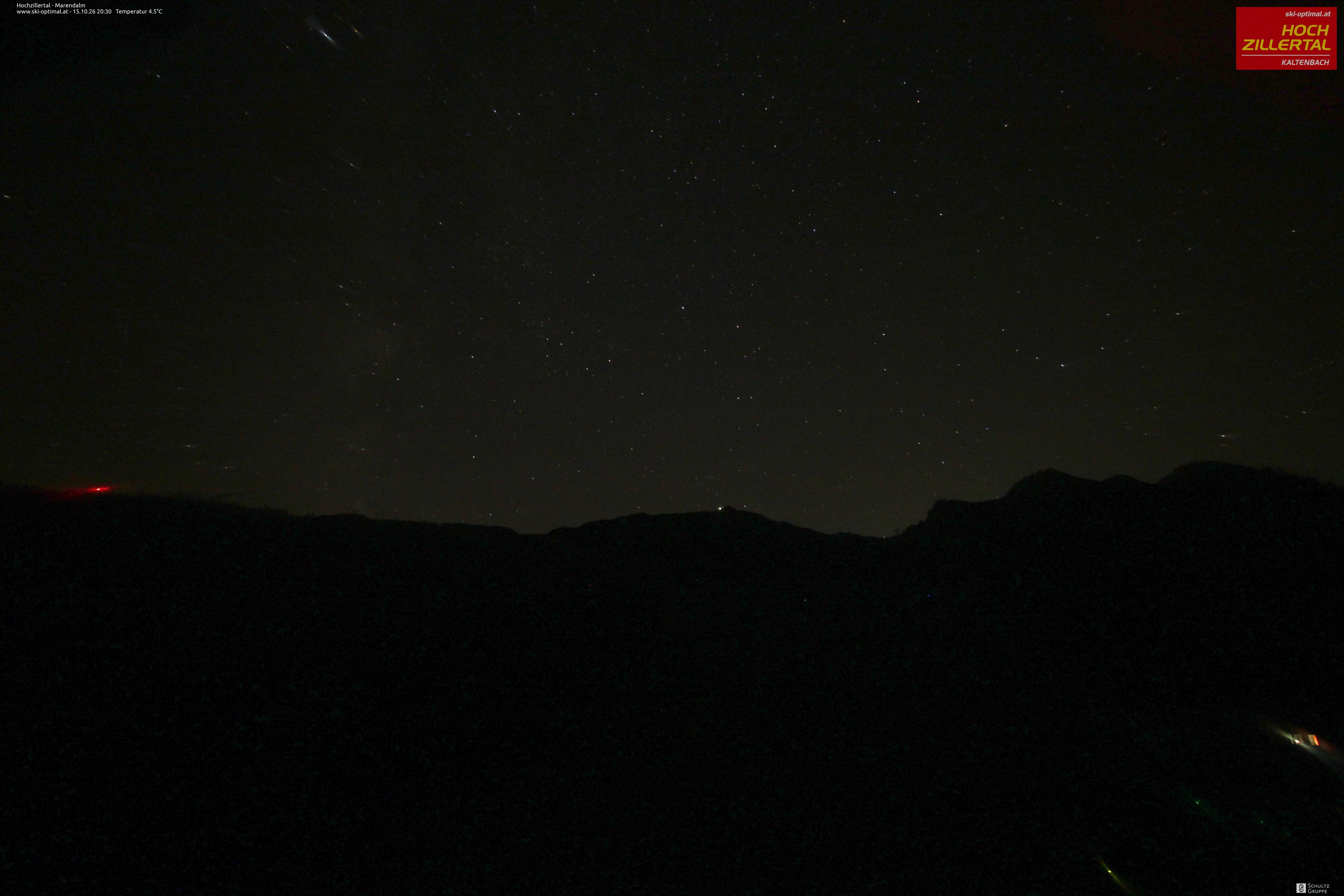 Archiv Foto Webcam Hochzillertal: Ausblick Marendalm