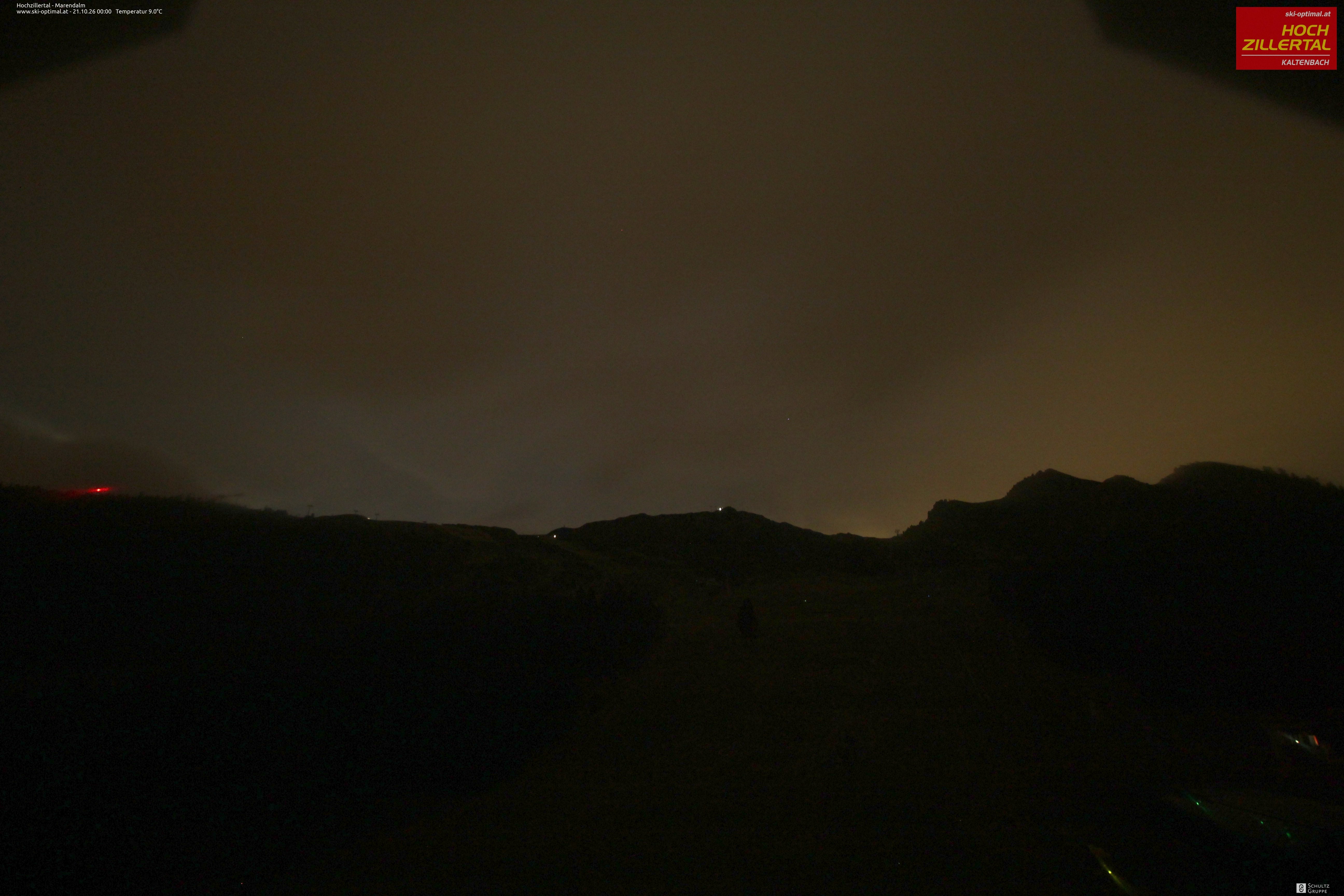 Archiv Foto Webcam Hochzillertal: Ausblick Marendalm