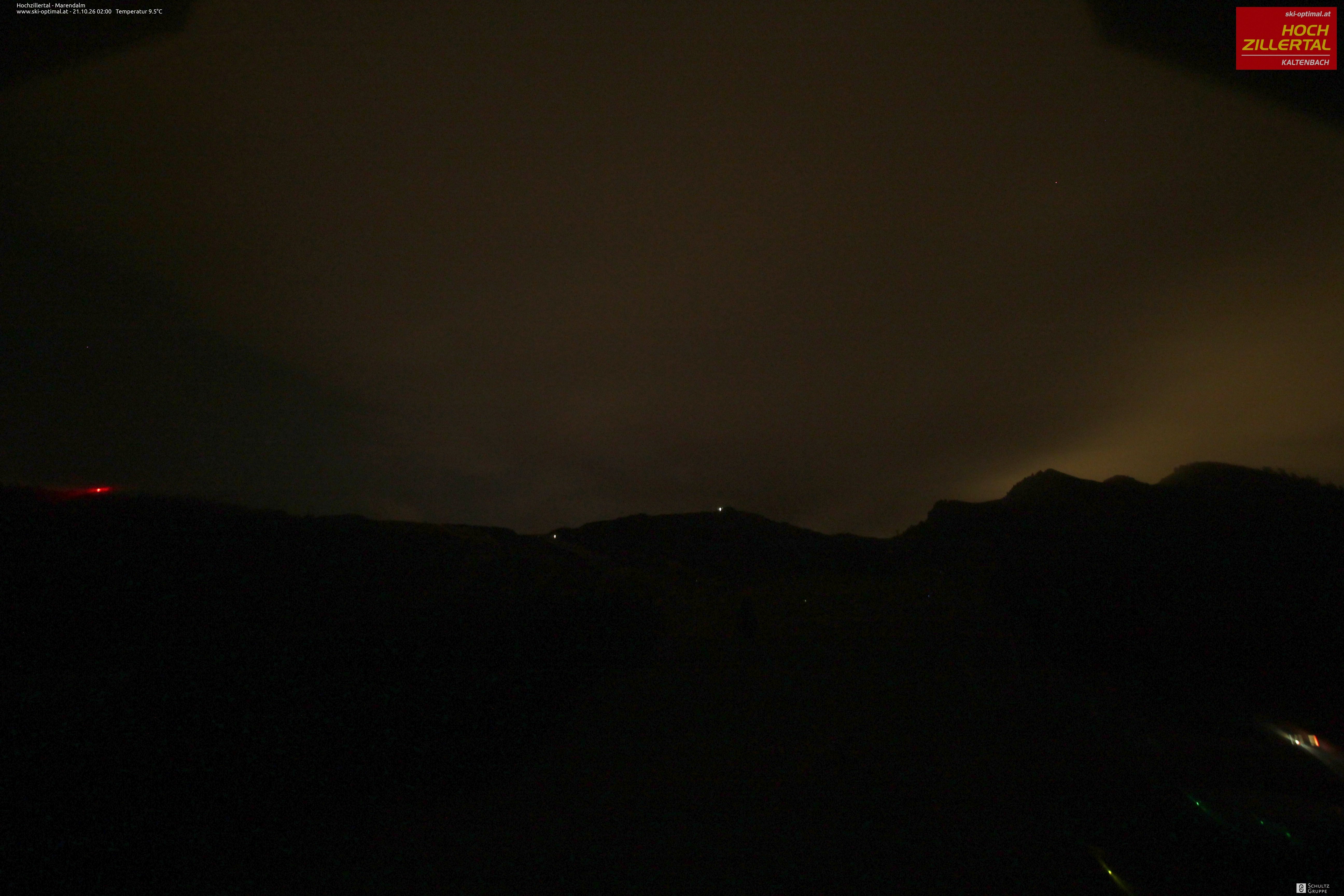 Archiv Foto Webcam Hochzillertal: Ausblick Marendalm