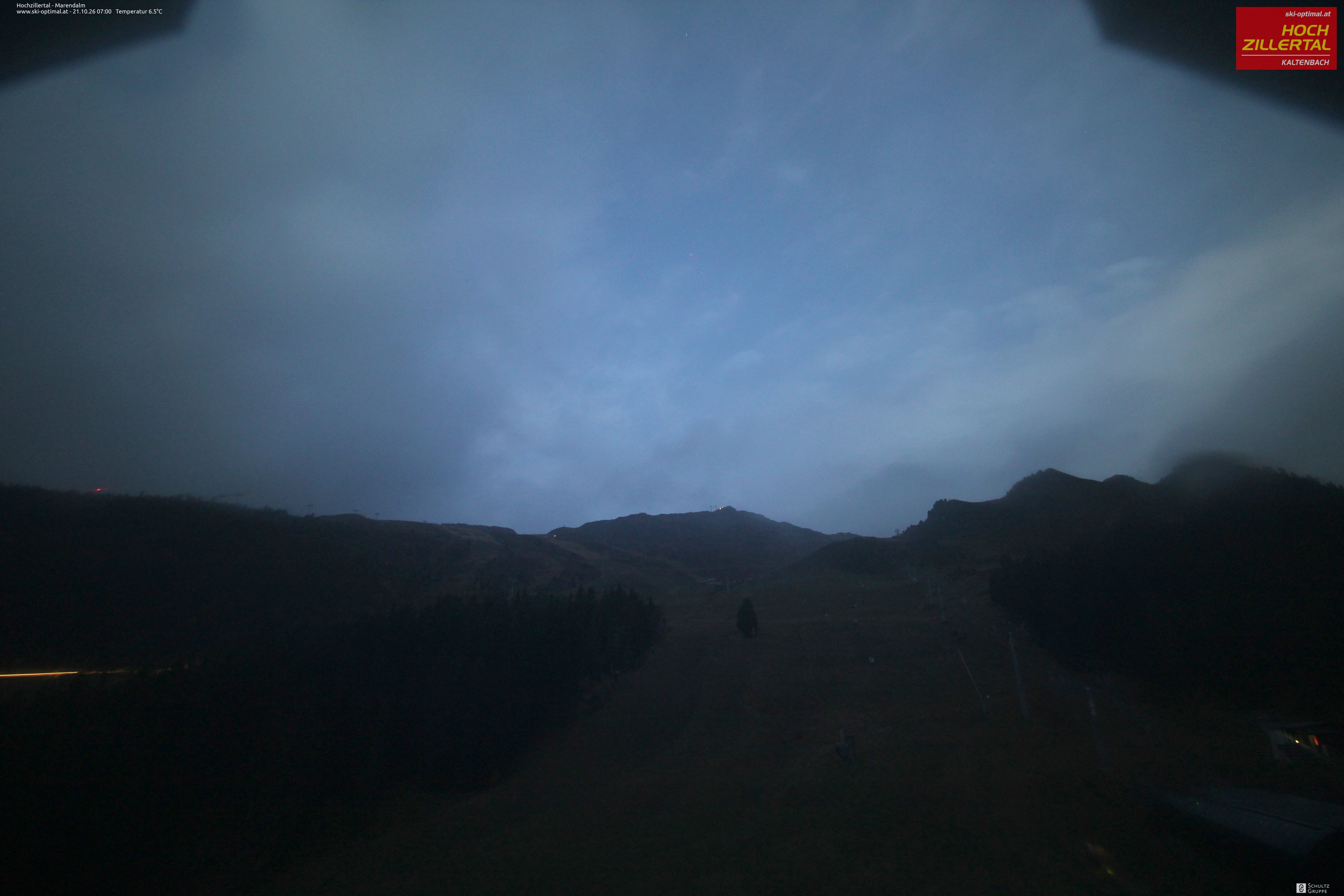 Archived image Webcam Hochzillertal - View from Marendalm