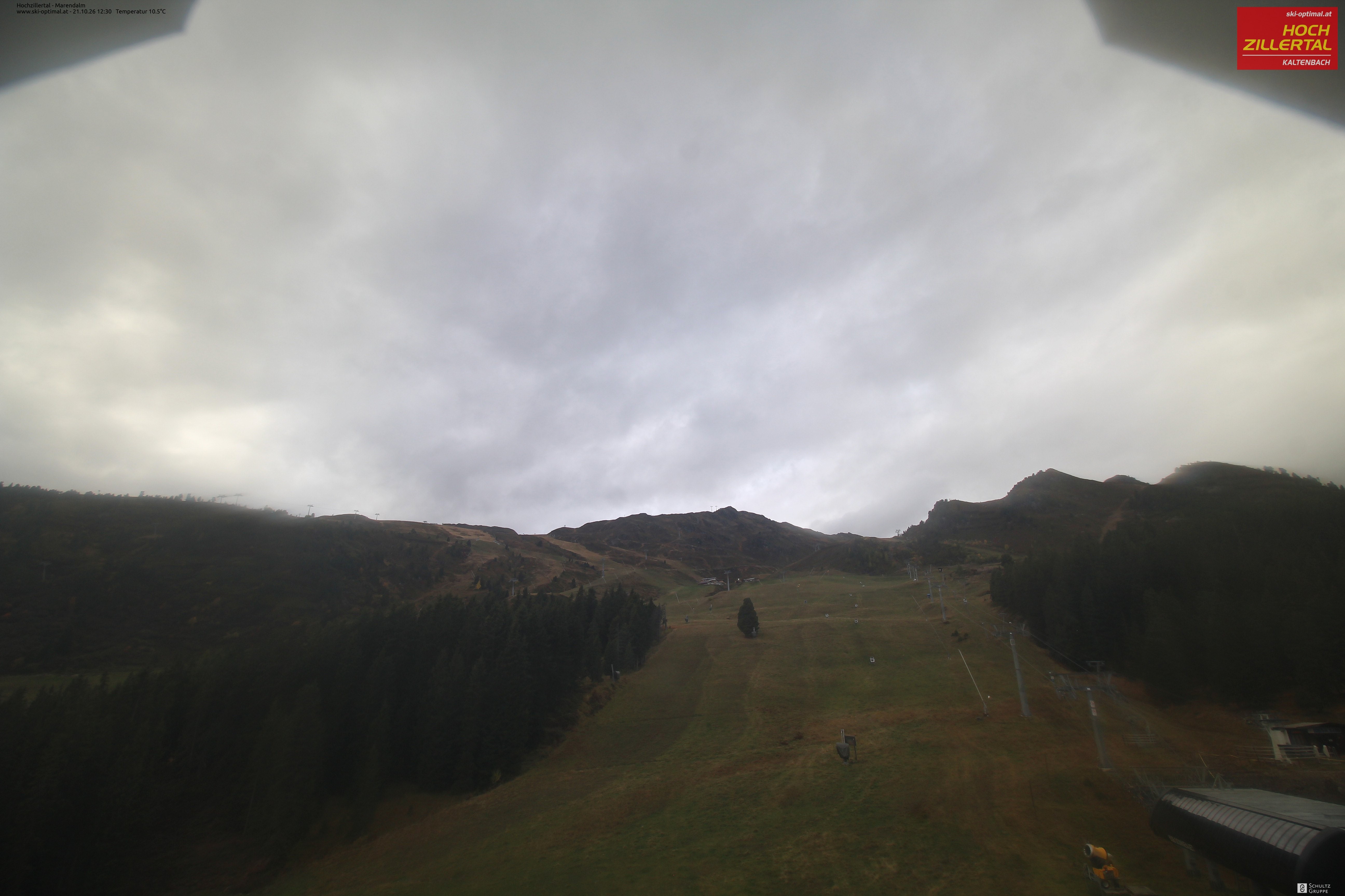 Archived image Webcam Hochzillertal - View from Marendalm