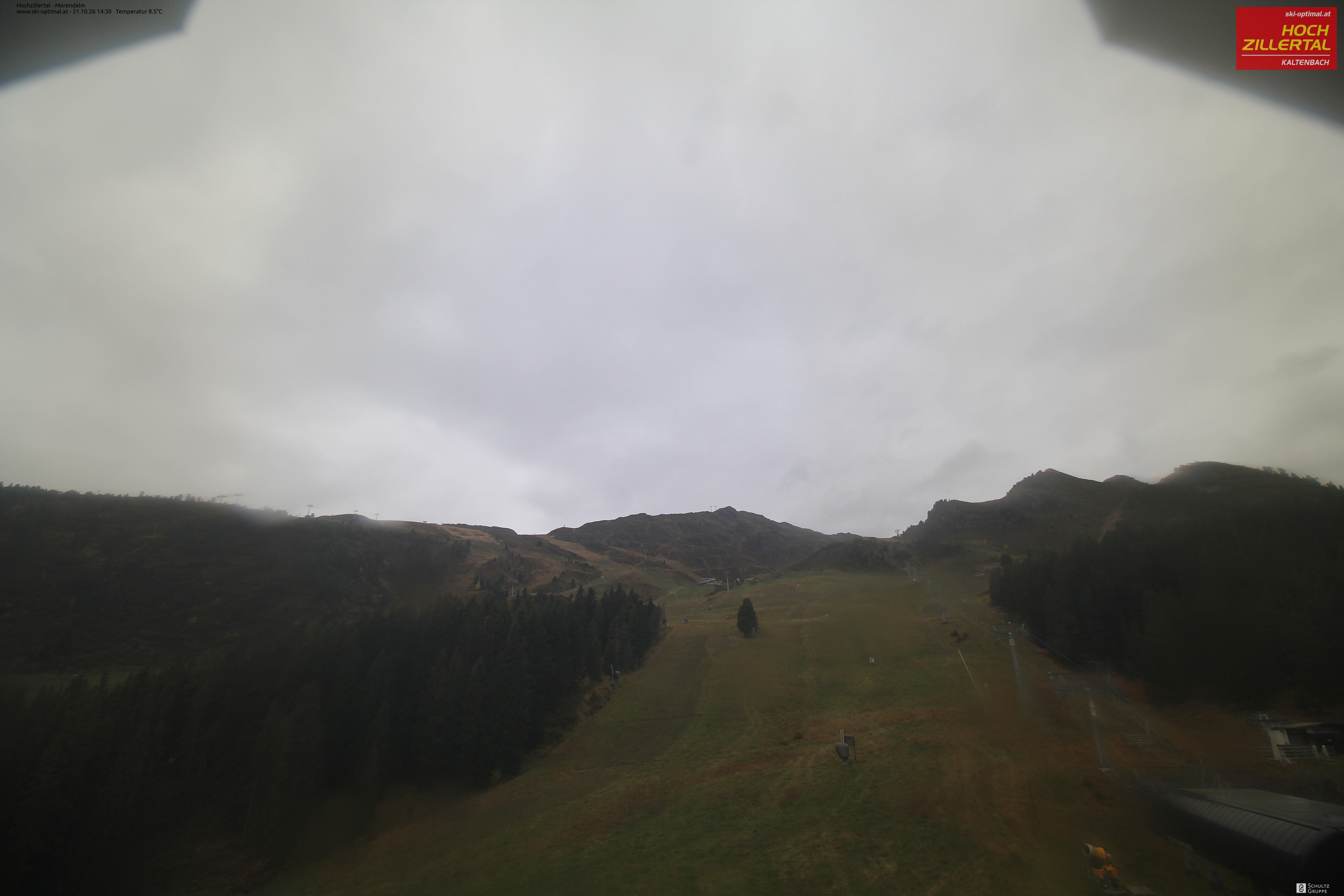 Archived image Webcam Hochzillertal - View from Marendalm