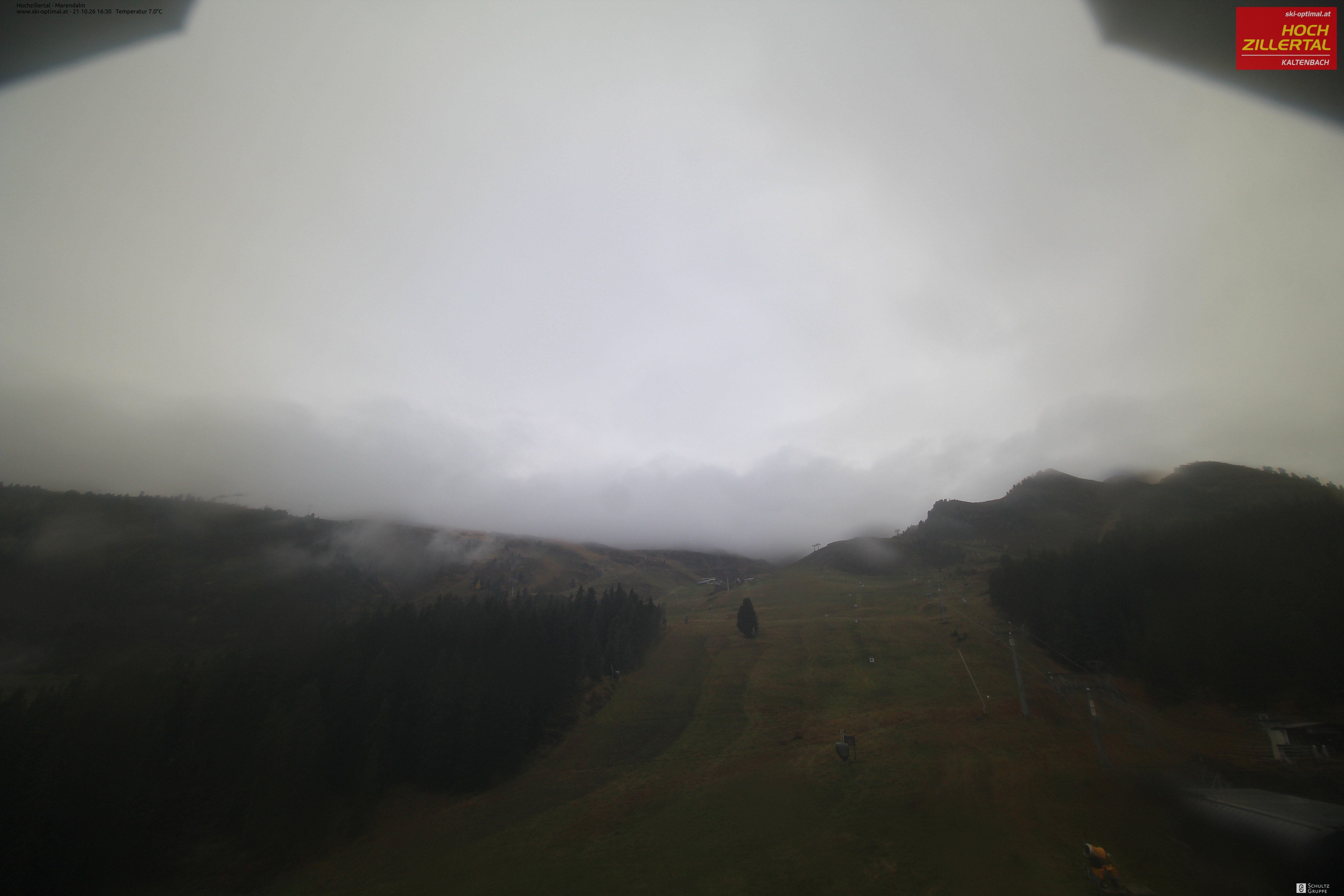 Archived image Webcam Hochzillertal - View from Marendalm