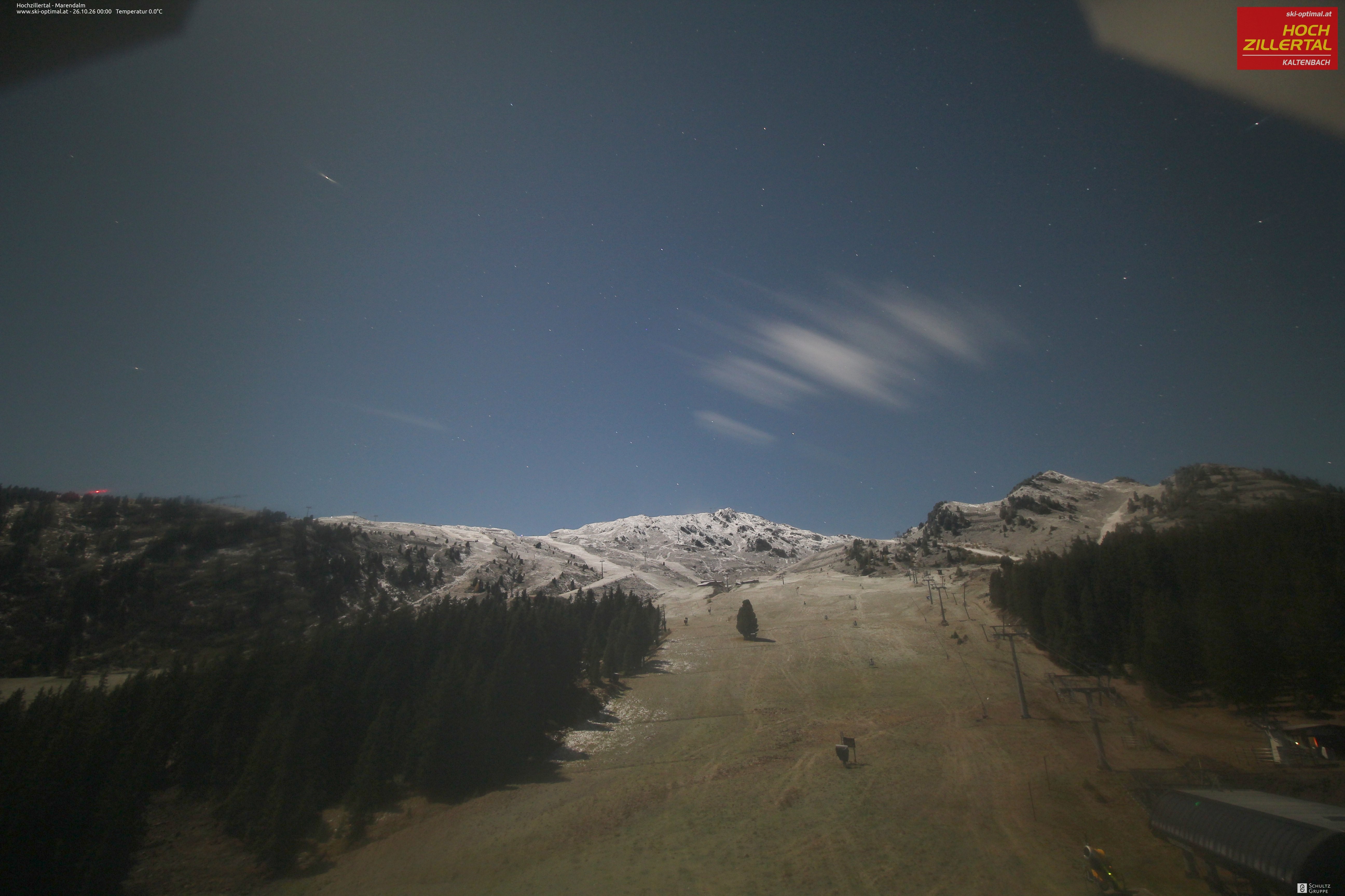 Archiv Foto Webcam Hochzillertal: Ausblick Marendalm