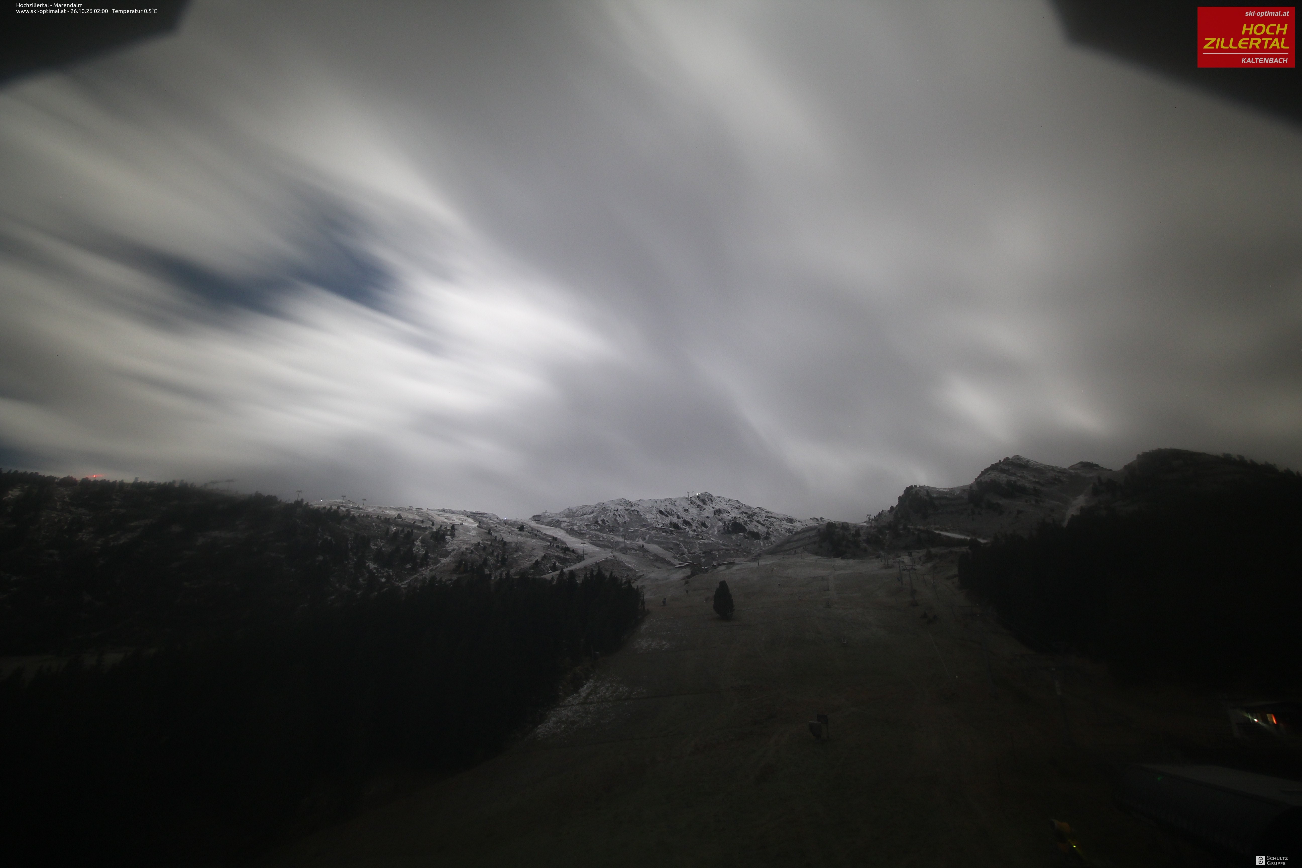 Archiv Foto Webcam Hochzillertal: Ausblick Marendalm