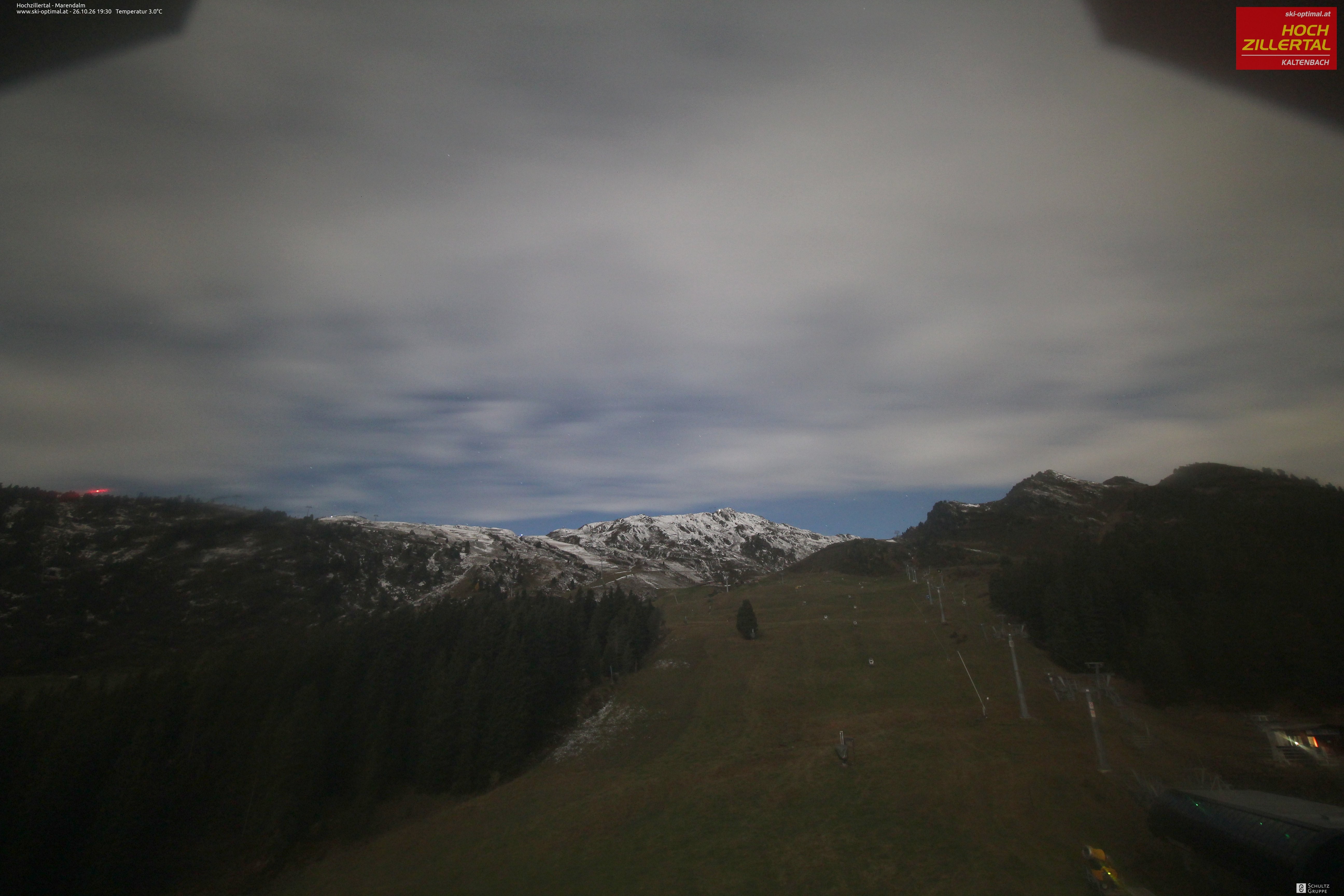 Archiv Foto Webcam Hochzillertal: Ausblick Marendalm