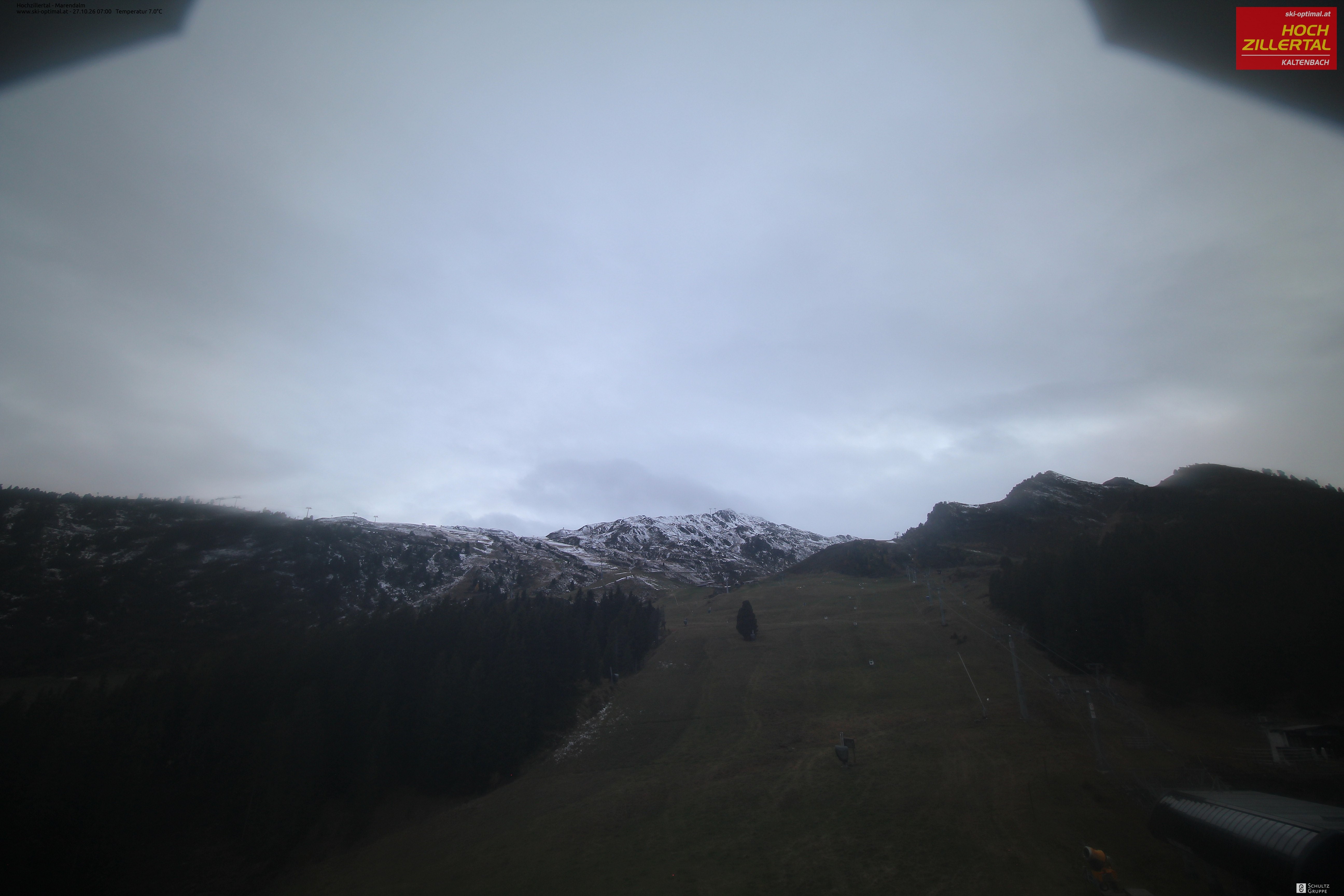 Archived image Webcam Hochzillertal - View from Marendalm