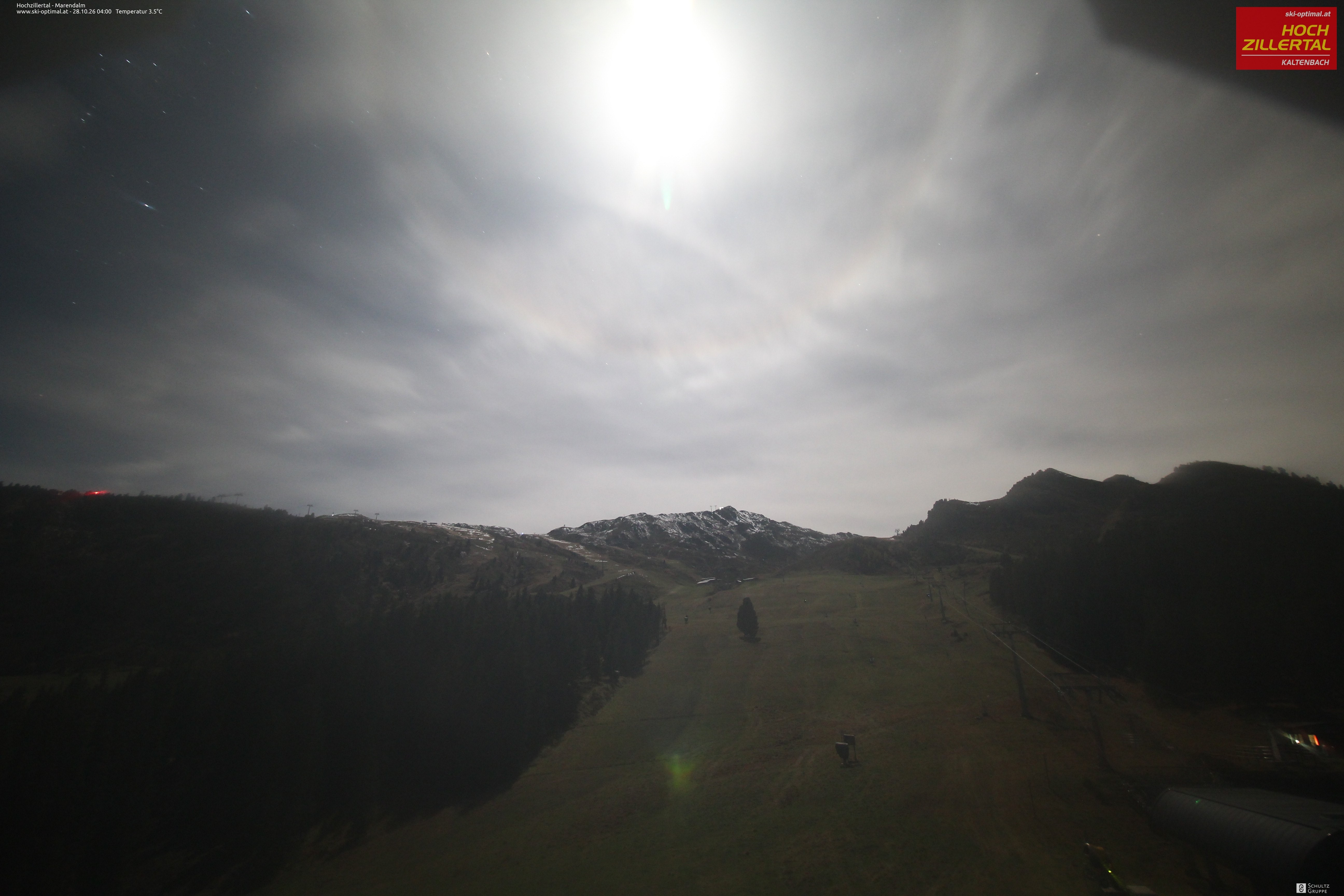 Archiv Foto Webcam Hochzillertal: Ausblick Marendalm