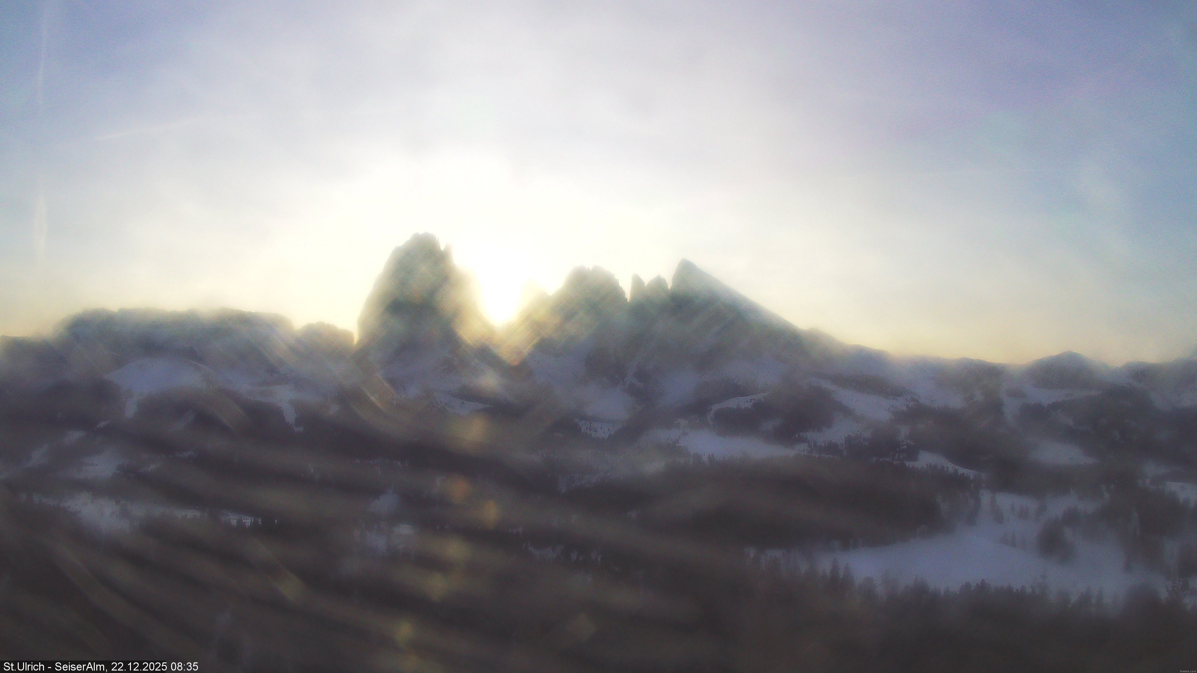 Archiv Foto Webcam Ausblick Seiser Alm