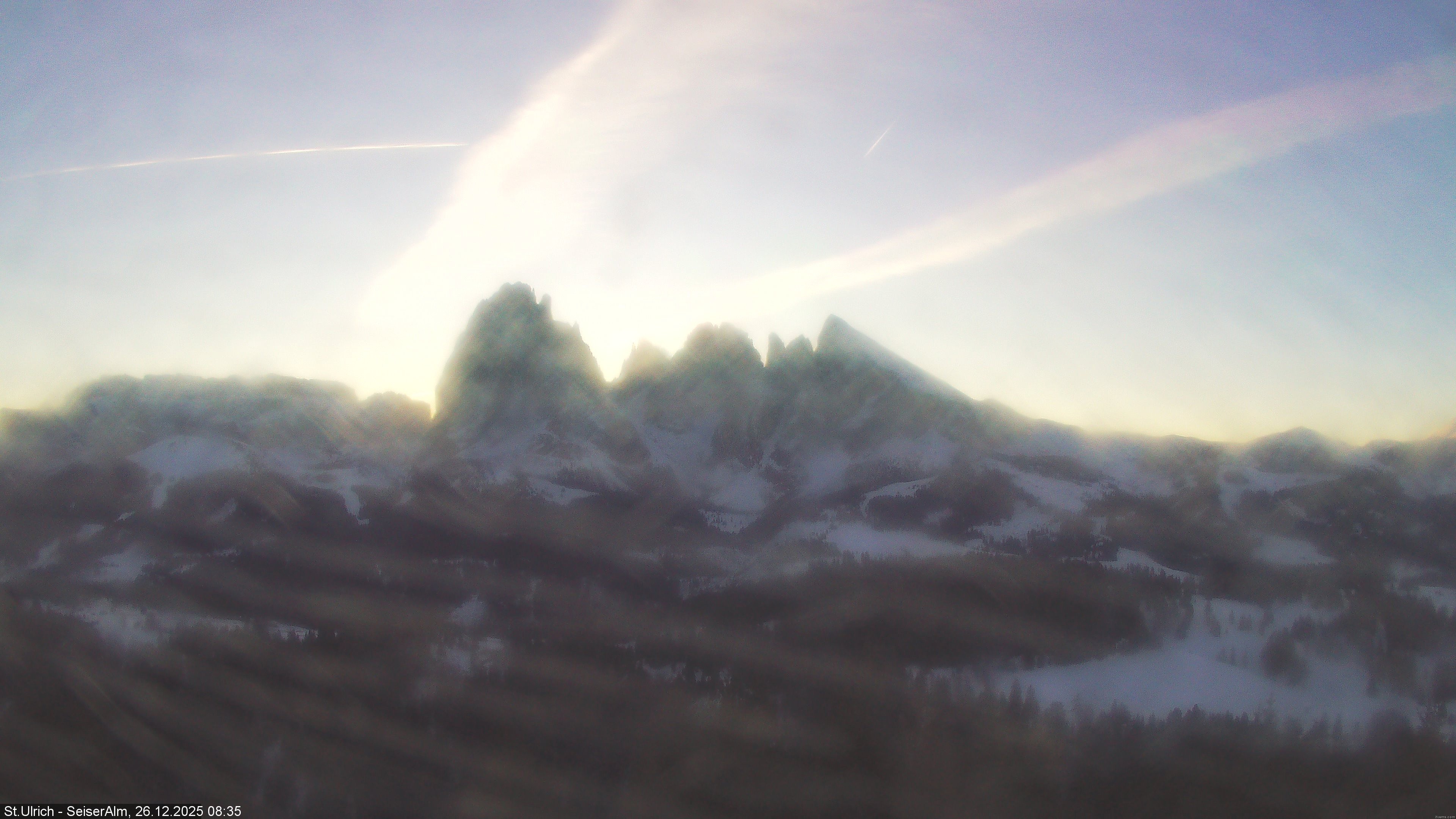 Archiv Foto Webcam Ausblick Seiser Alm