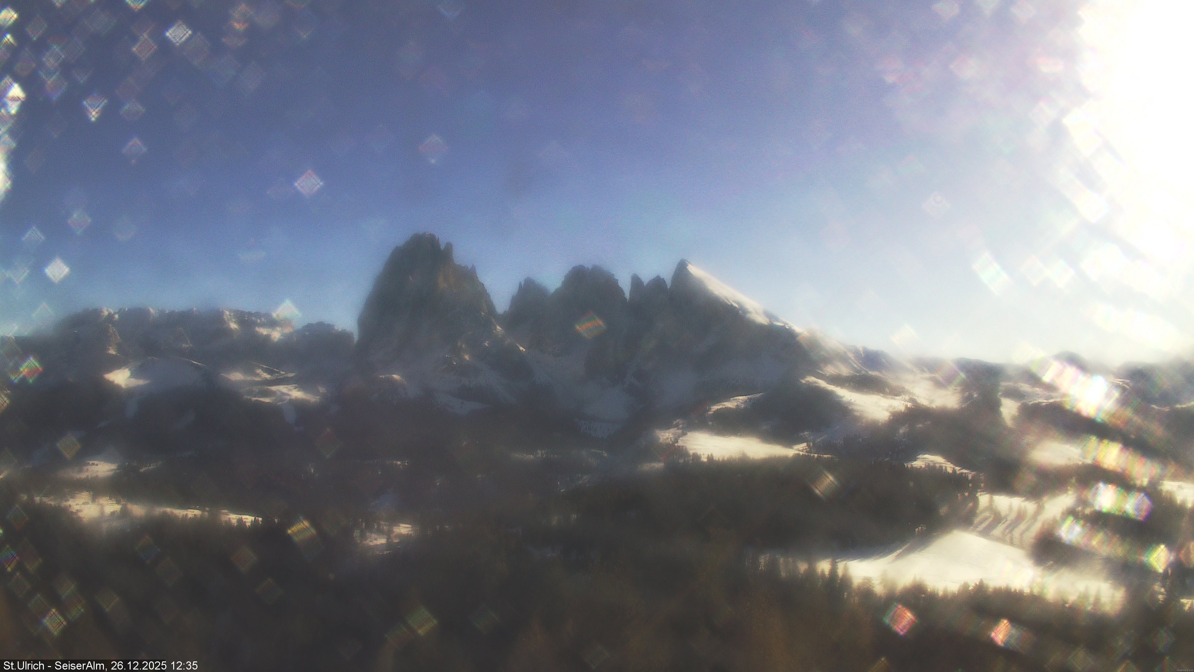 Archiv Foto Webcam Ausblick Seiser Alm