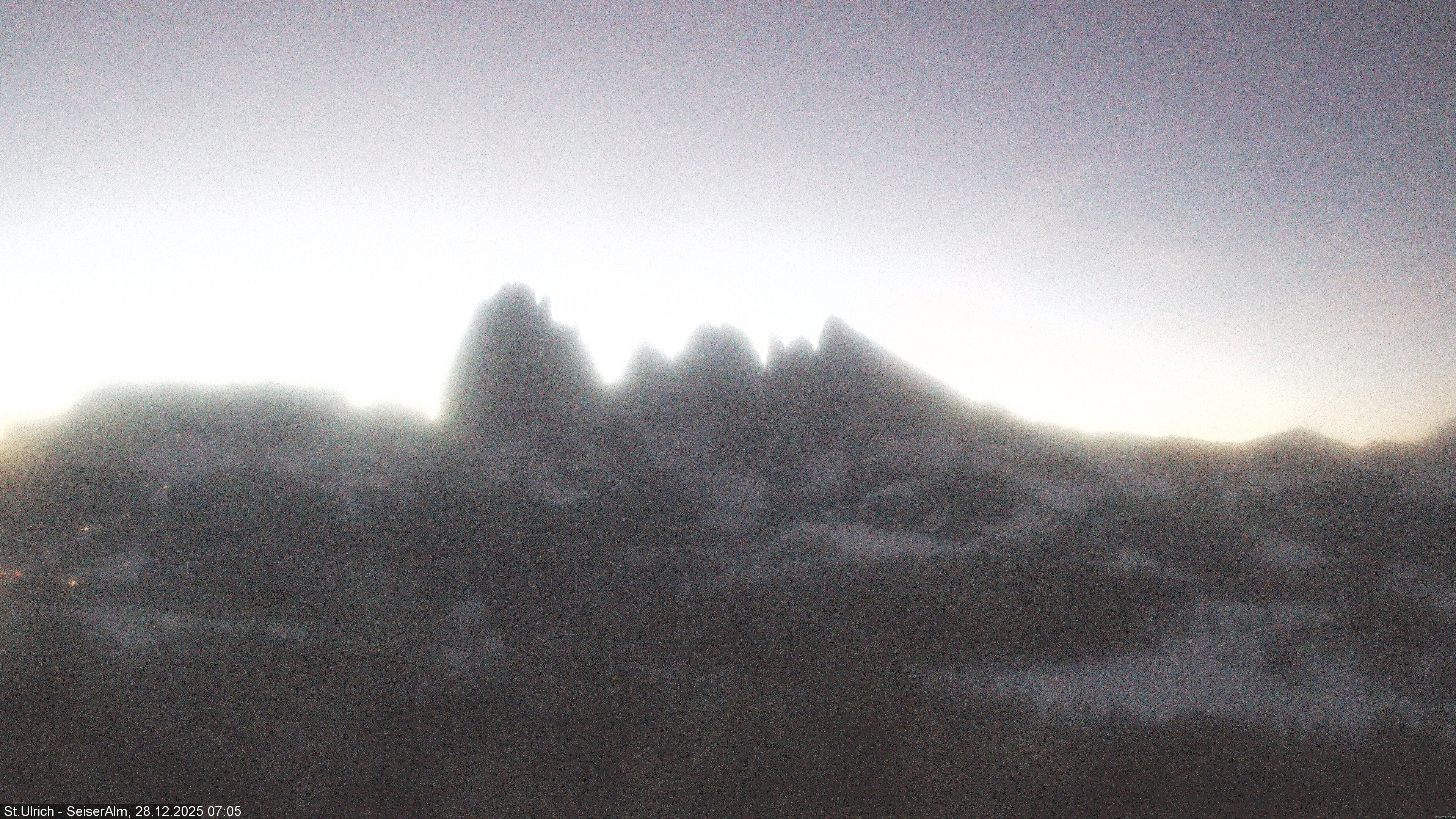 Archiv Foto Webcam Ausblick Seiser Alm