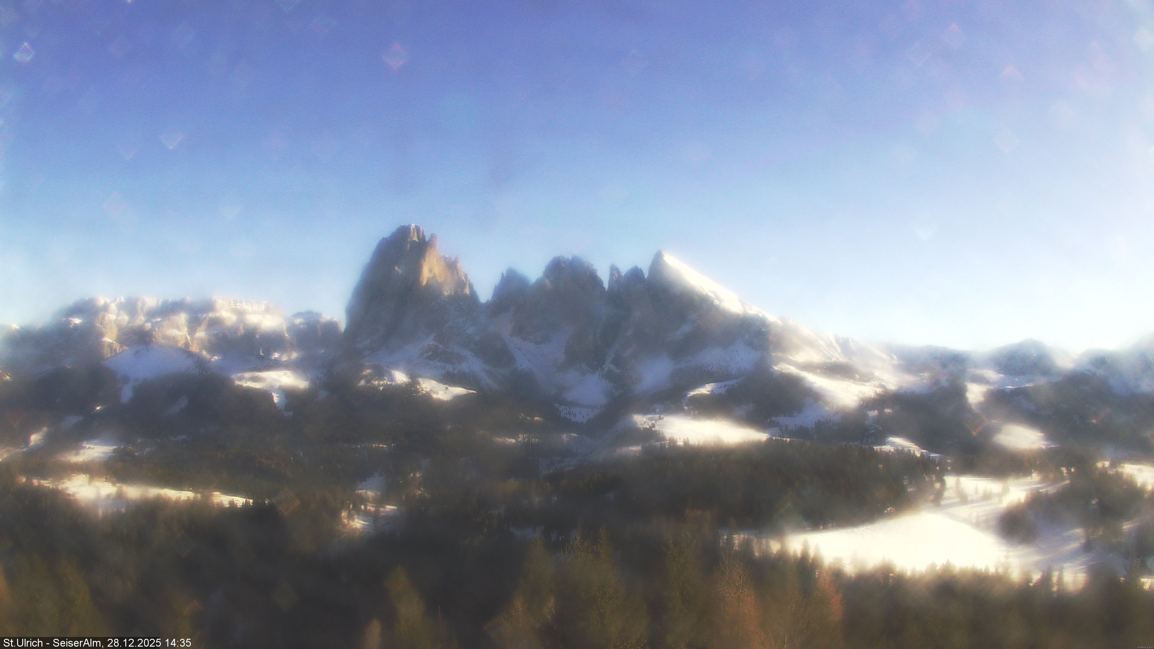 Archiv Foto Webcam Ausblick Seiser Alm