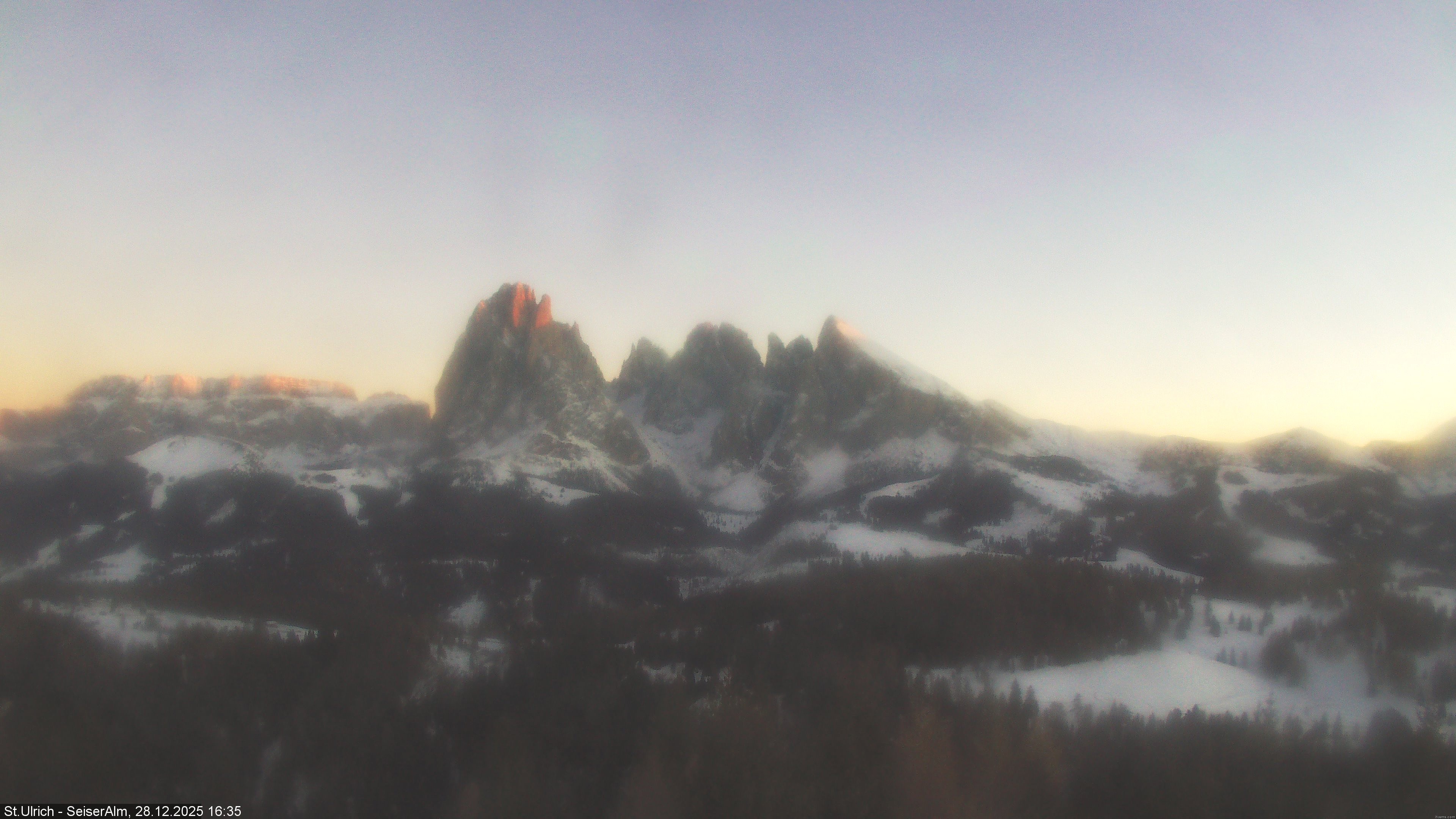 Archiv Foto Webcam Ausblick Seiser Alm