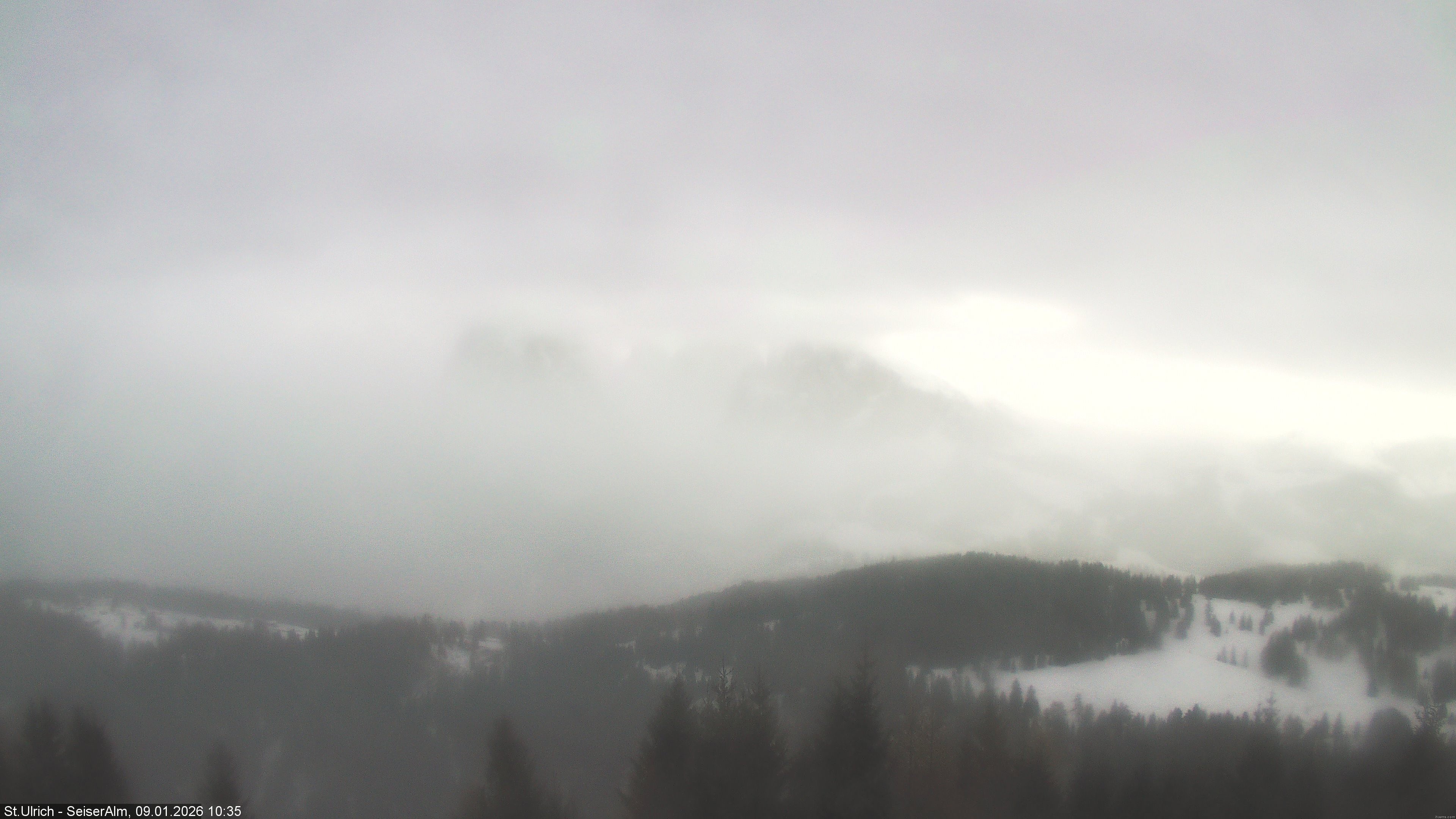 Archiv Foto Webcam Ausblick Seiser Alm