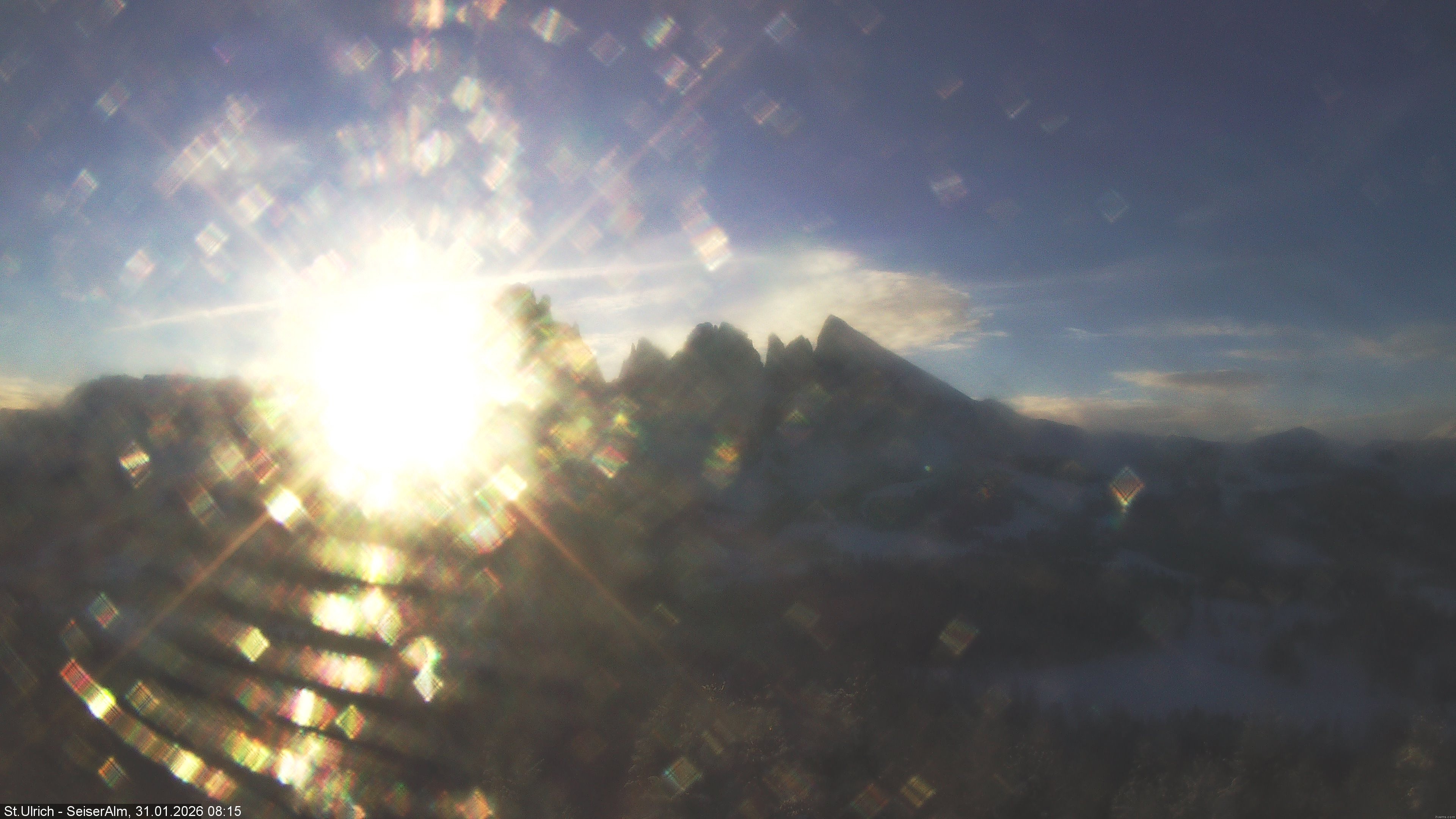 Archiv Foto Webcam Ausblick Seiser Alm