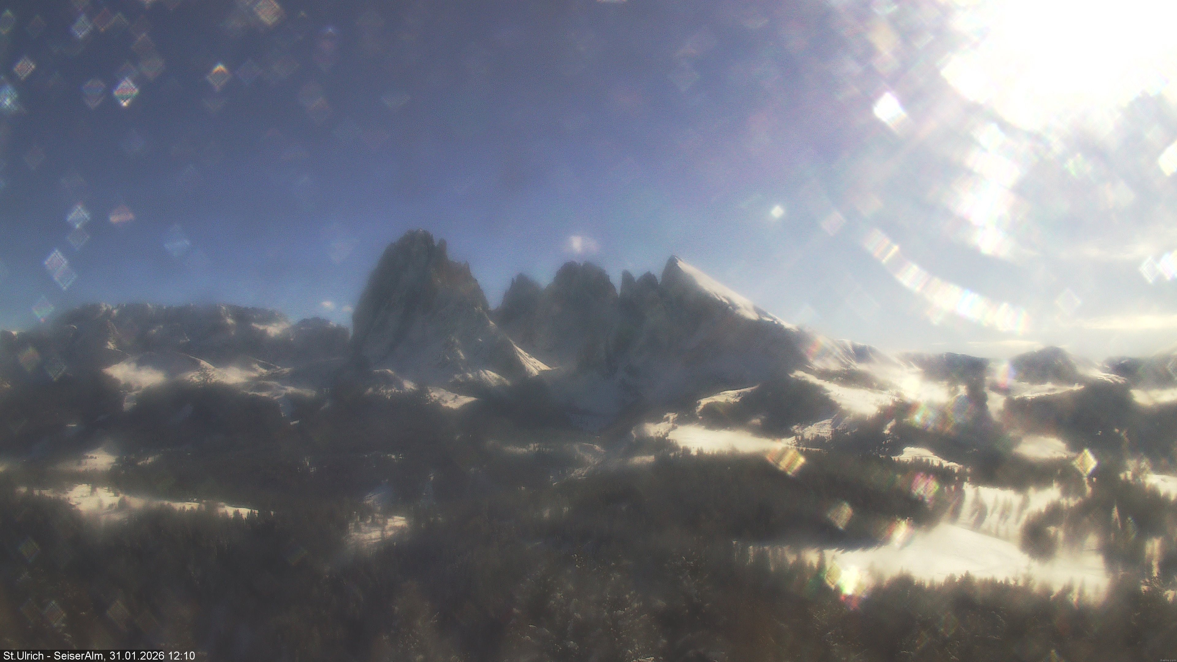 Archiv Foto Webcam Ausblick Seiser Alm