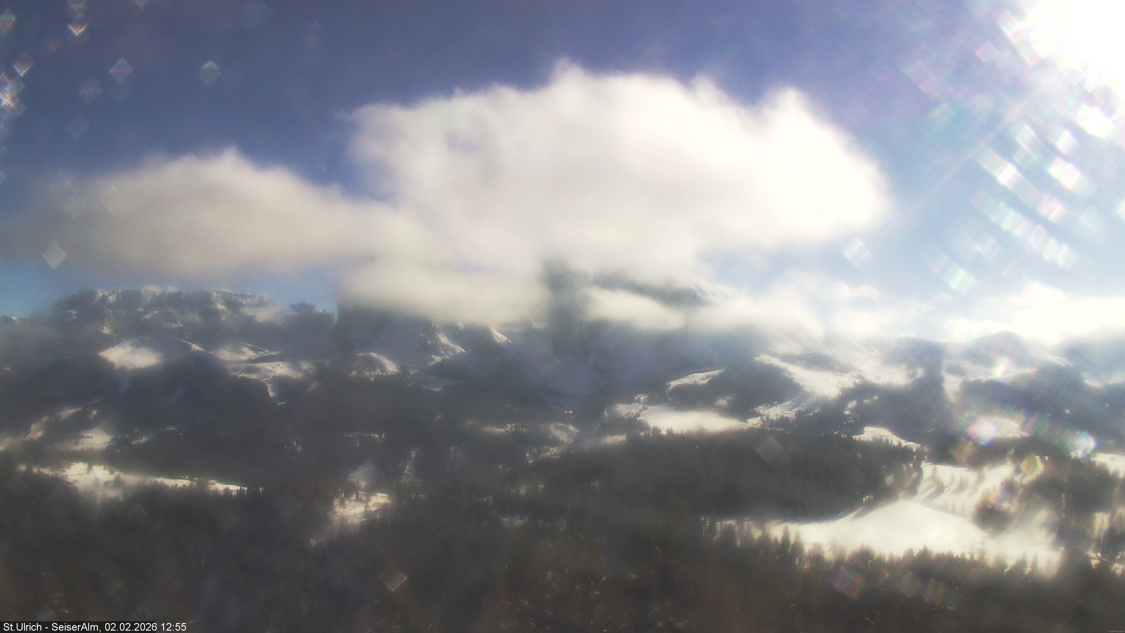 Archiv Foto Webcam Ausblick Seiser Alm