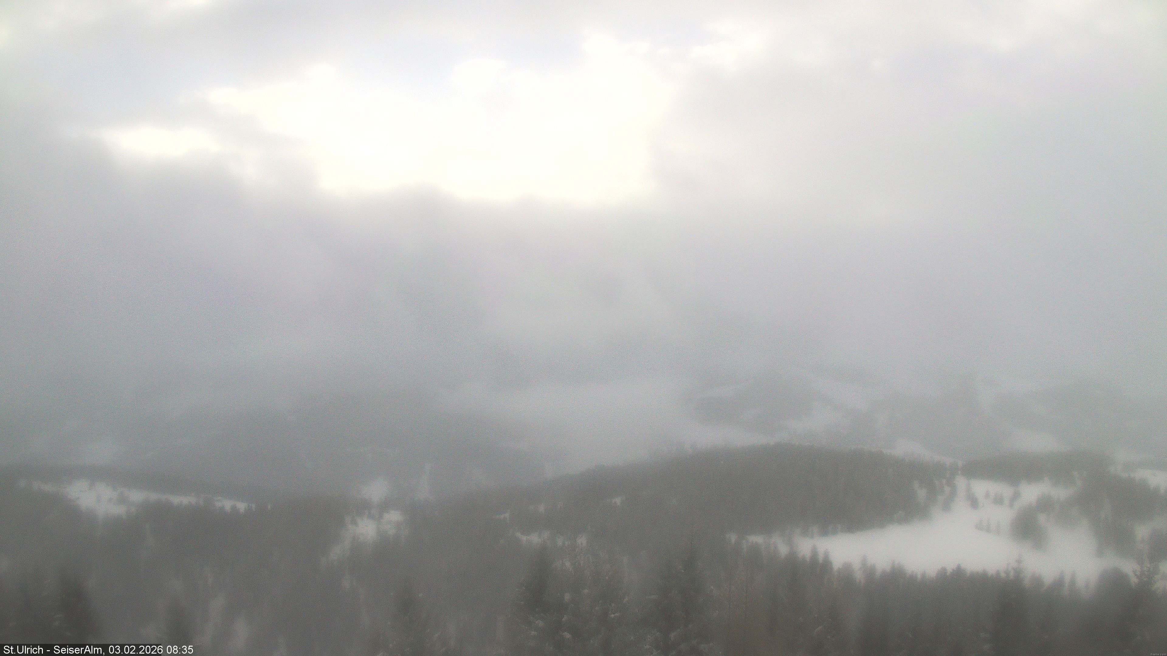 Archiv Foto Webcam Ausblick Seiser Alm