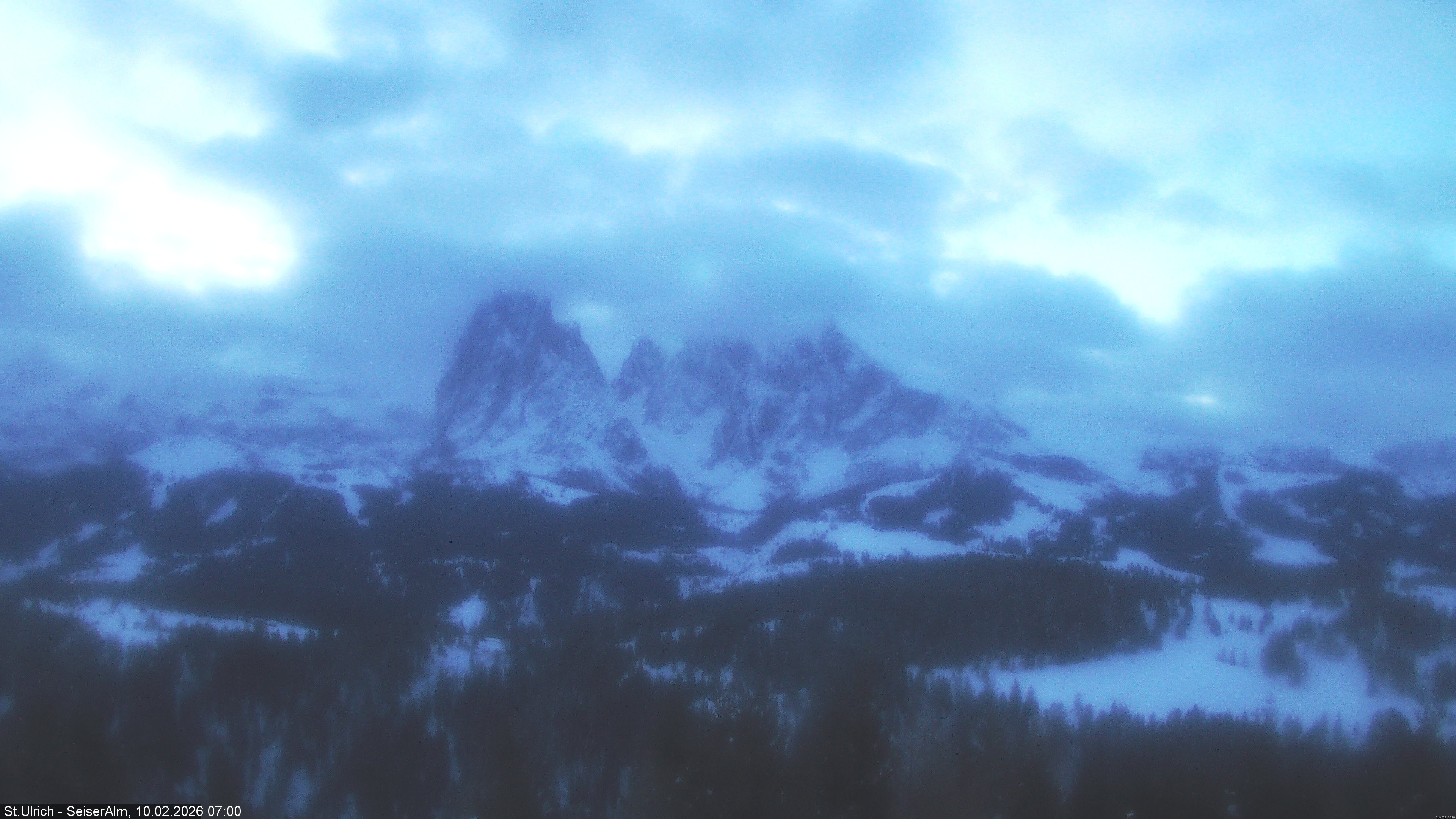 Archiv Foto Webcam Ausblick Seiser Alm