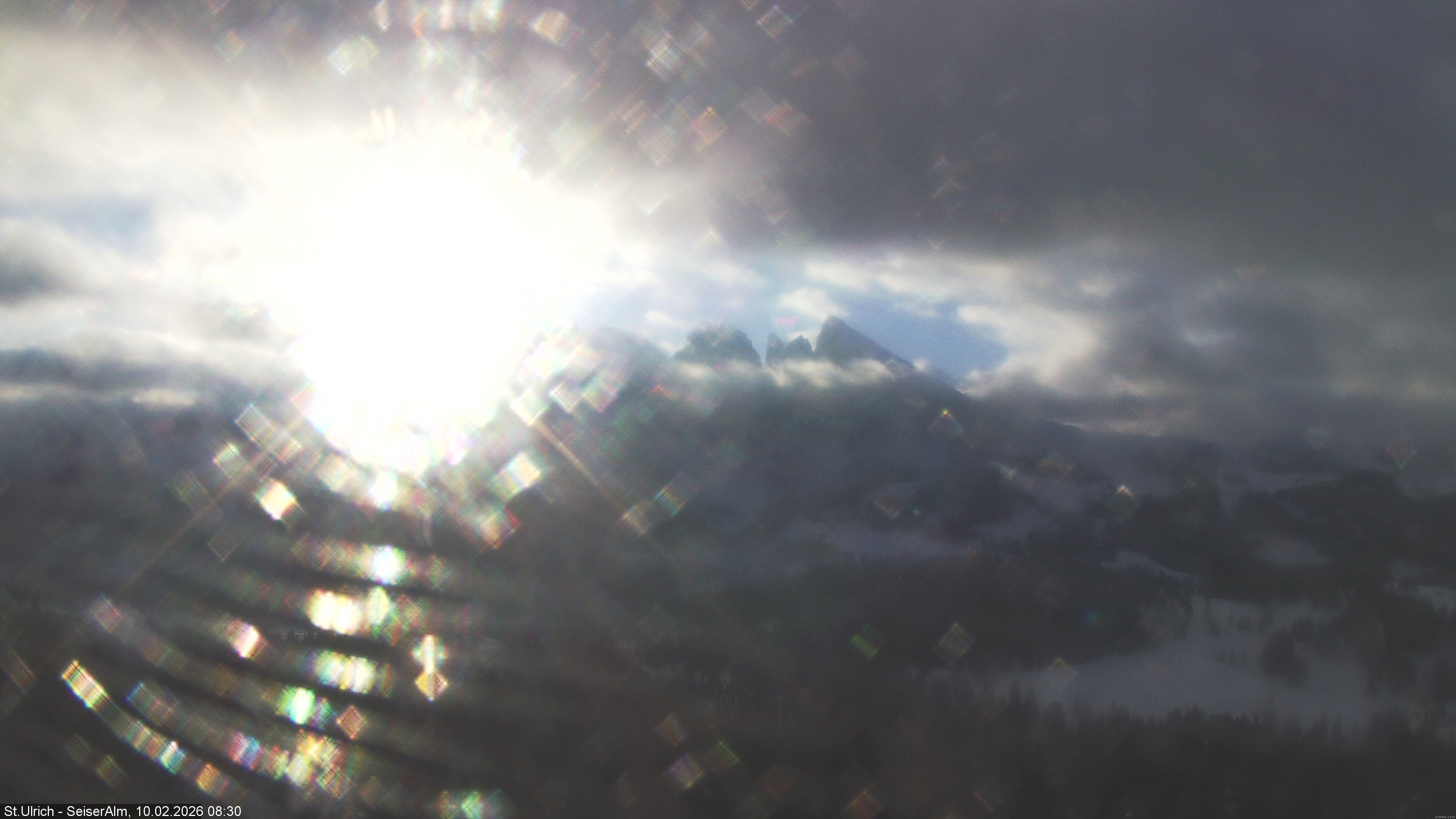 Archiv Foto Webcam Ausblick Seiser Alm