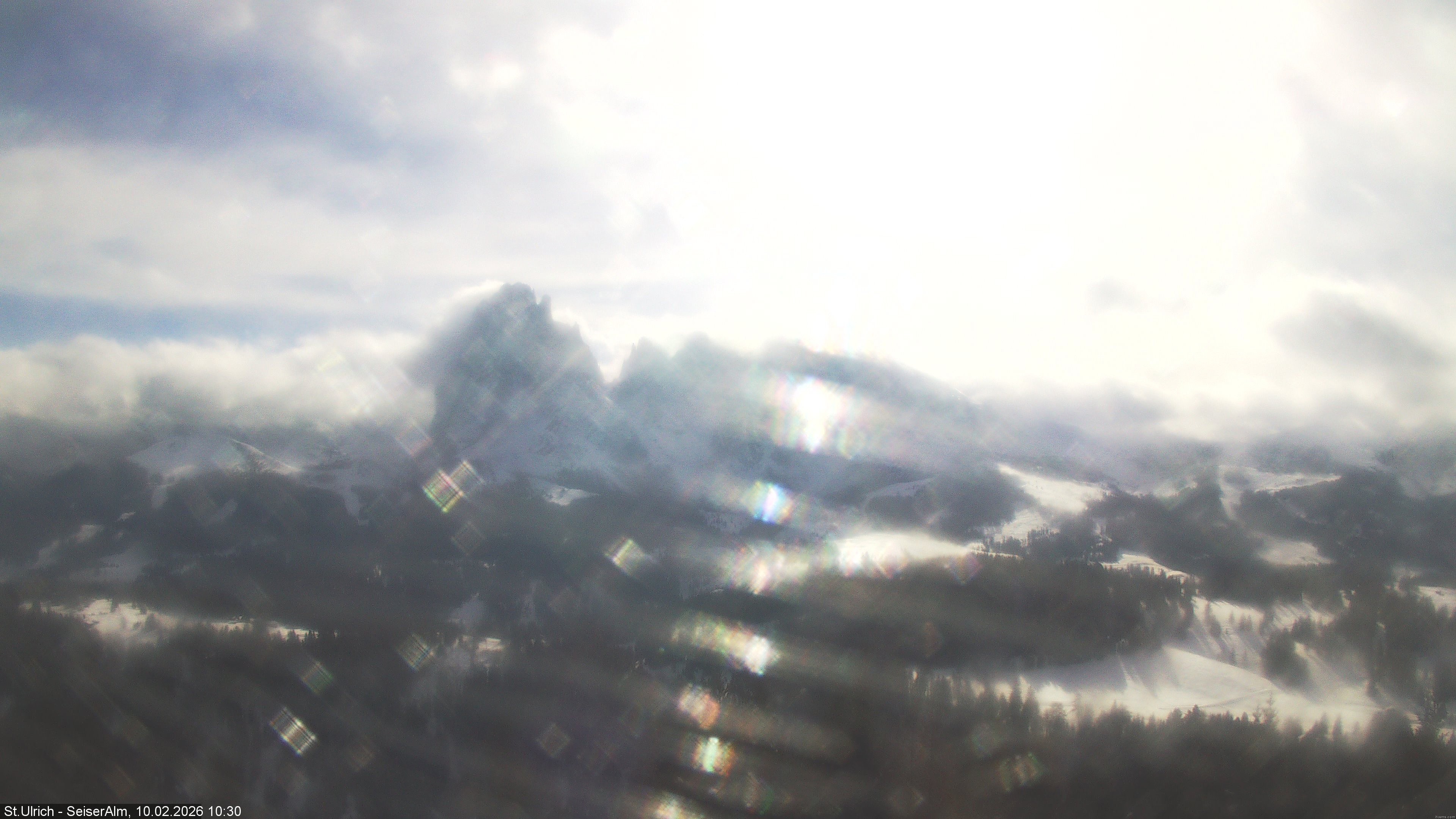 Archiv Foto Webcam Ausblick Seiser Alm