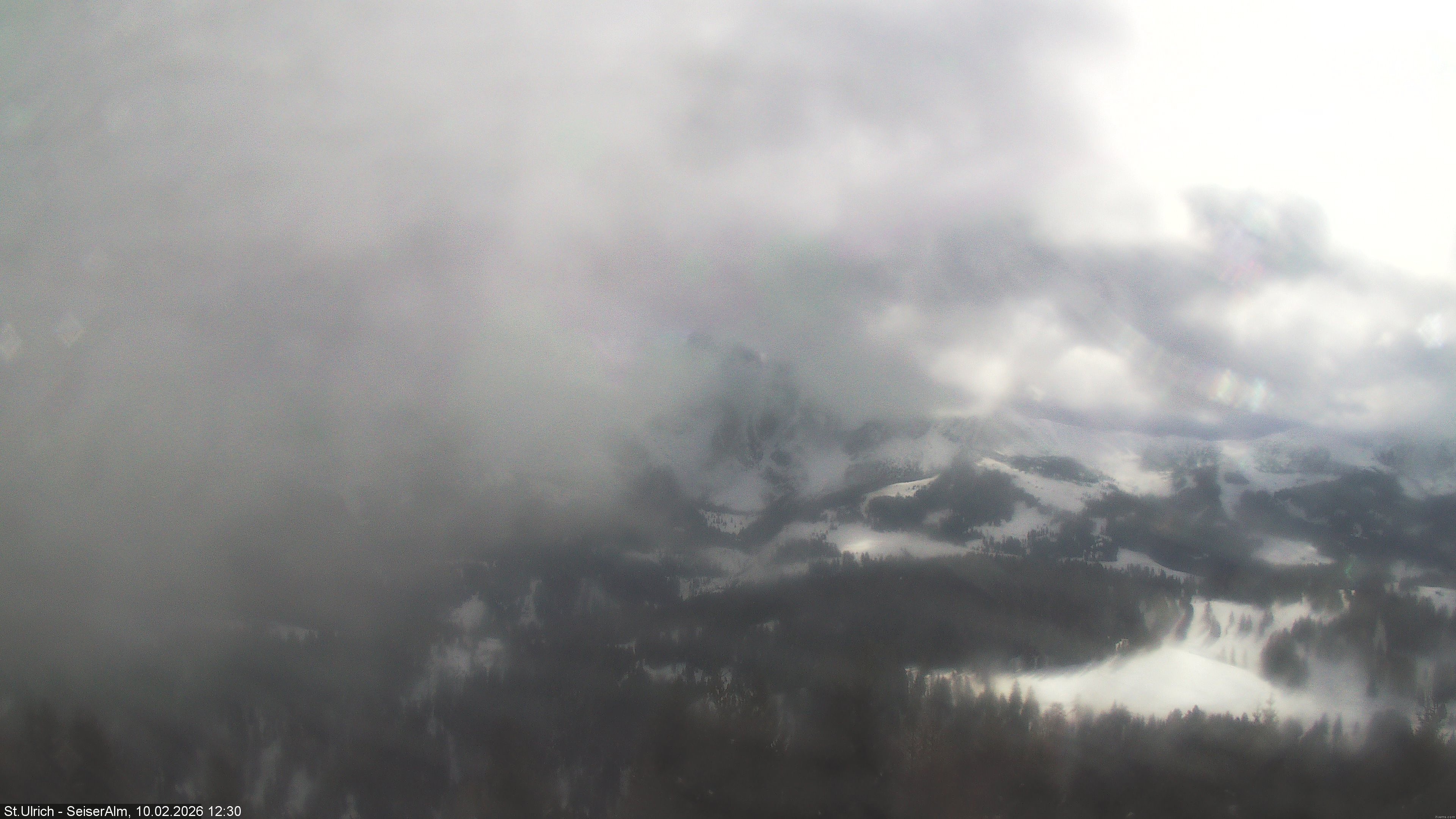 Archiv Foto Webcam Ausblick Seiser Alm