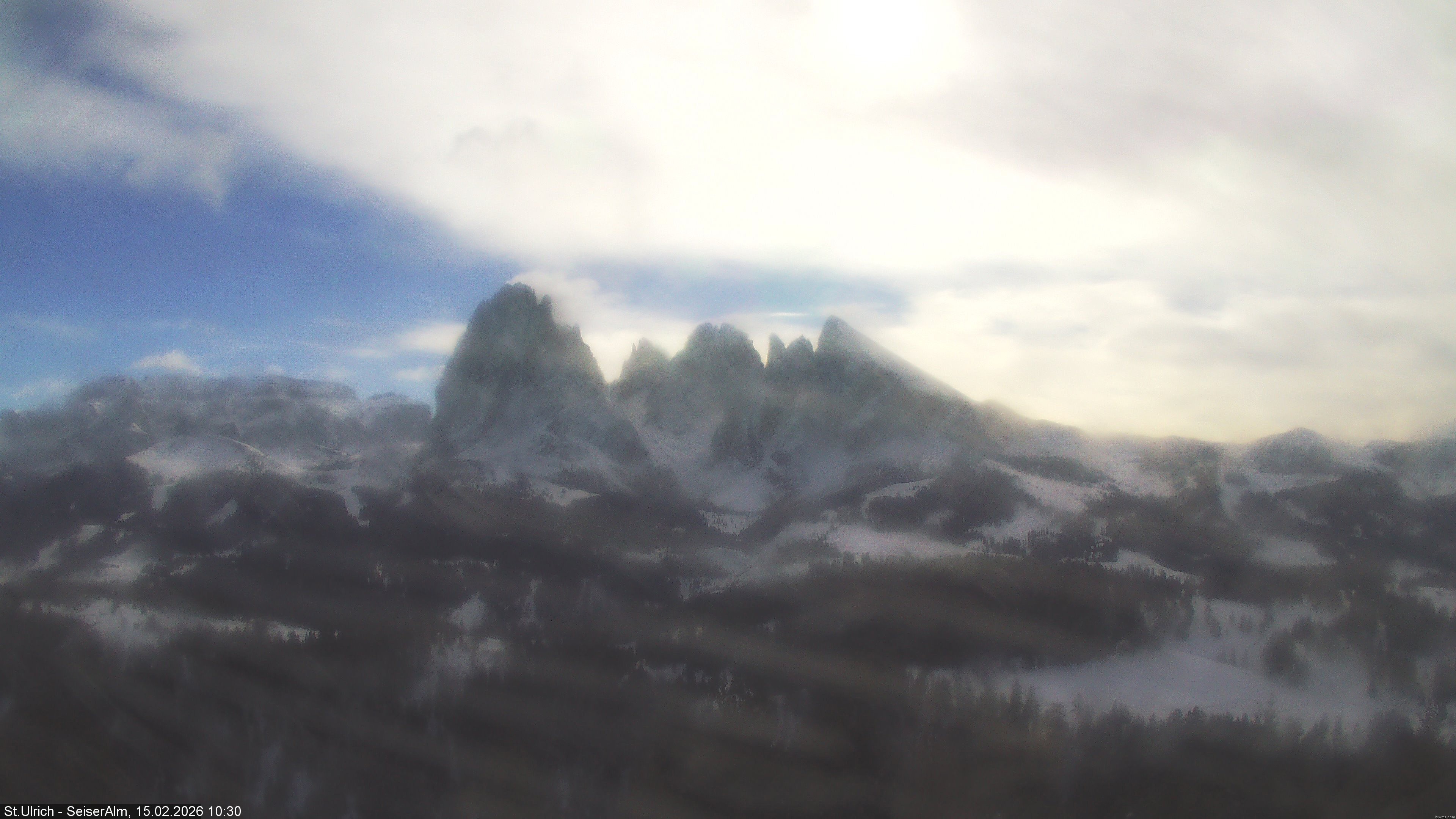 Archiv Foto Webcam Ausblick Seiser Alm