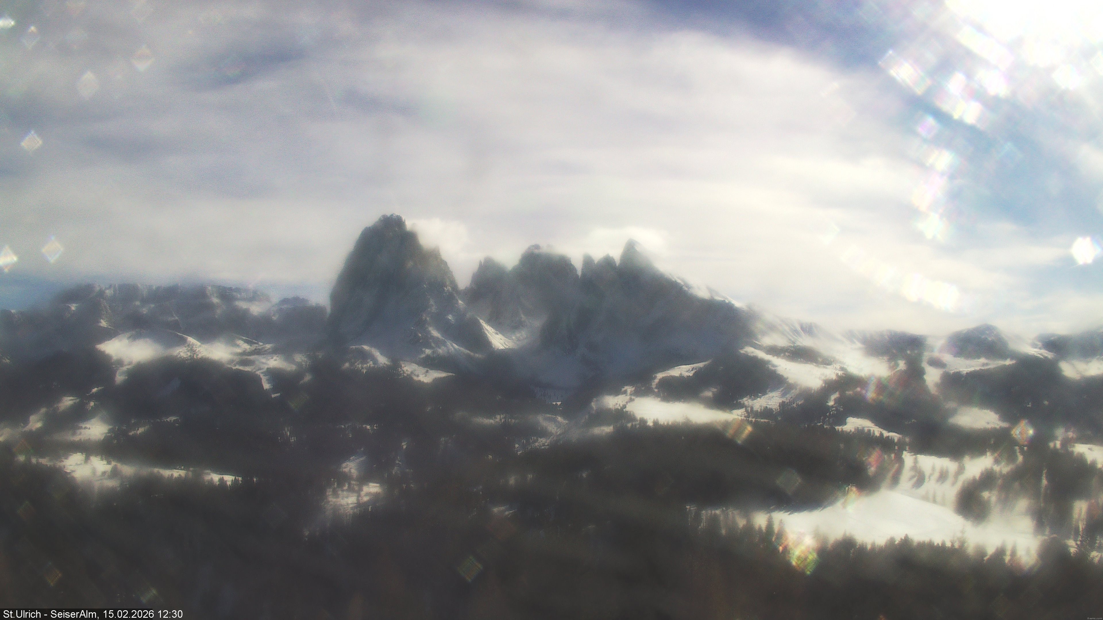 Archiv Foto Webcam Ausblick Seiser Alm