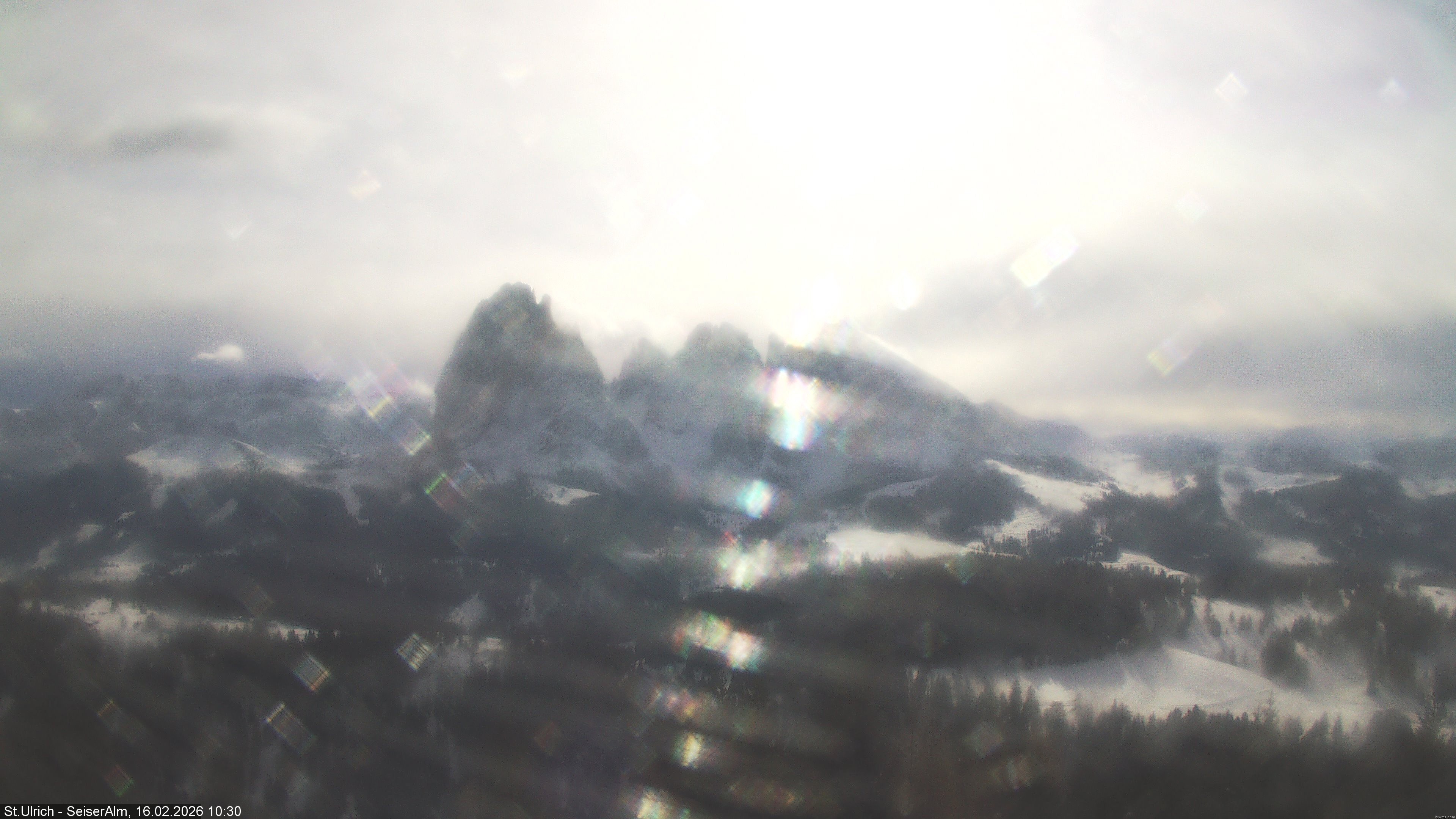 Archiv Foto Webcam Ausblick Seiser Alm