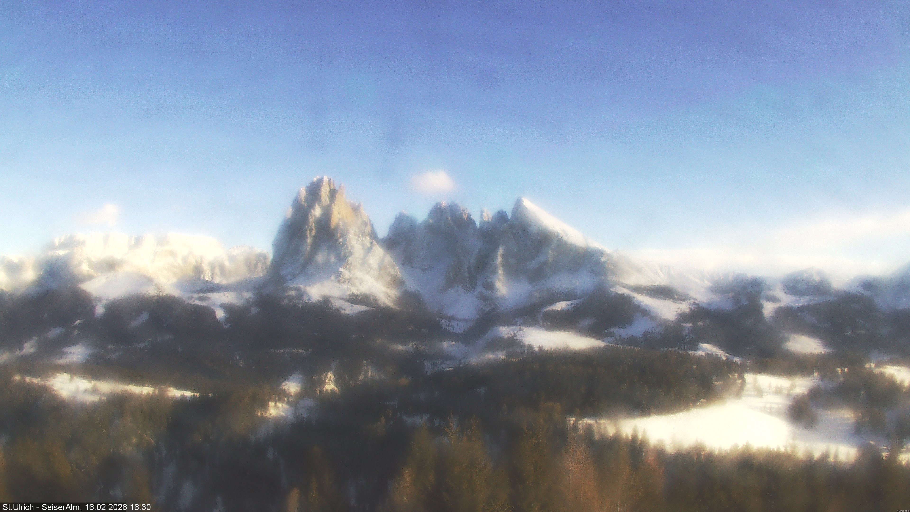 Archiv Foto Webcam Ausblick Seiser Alm