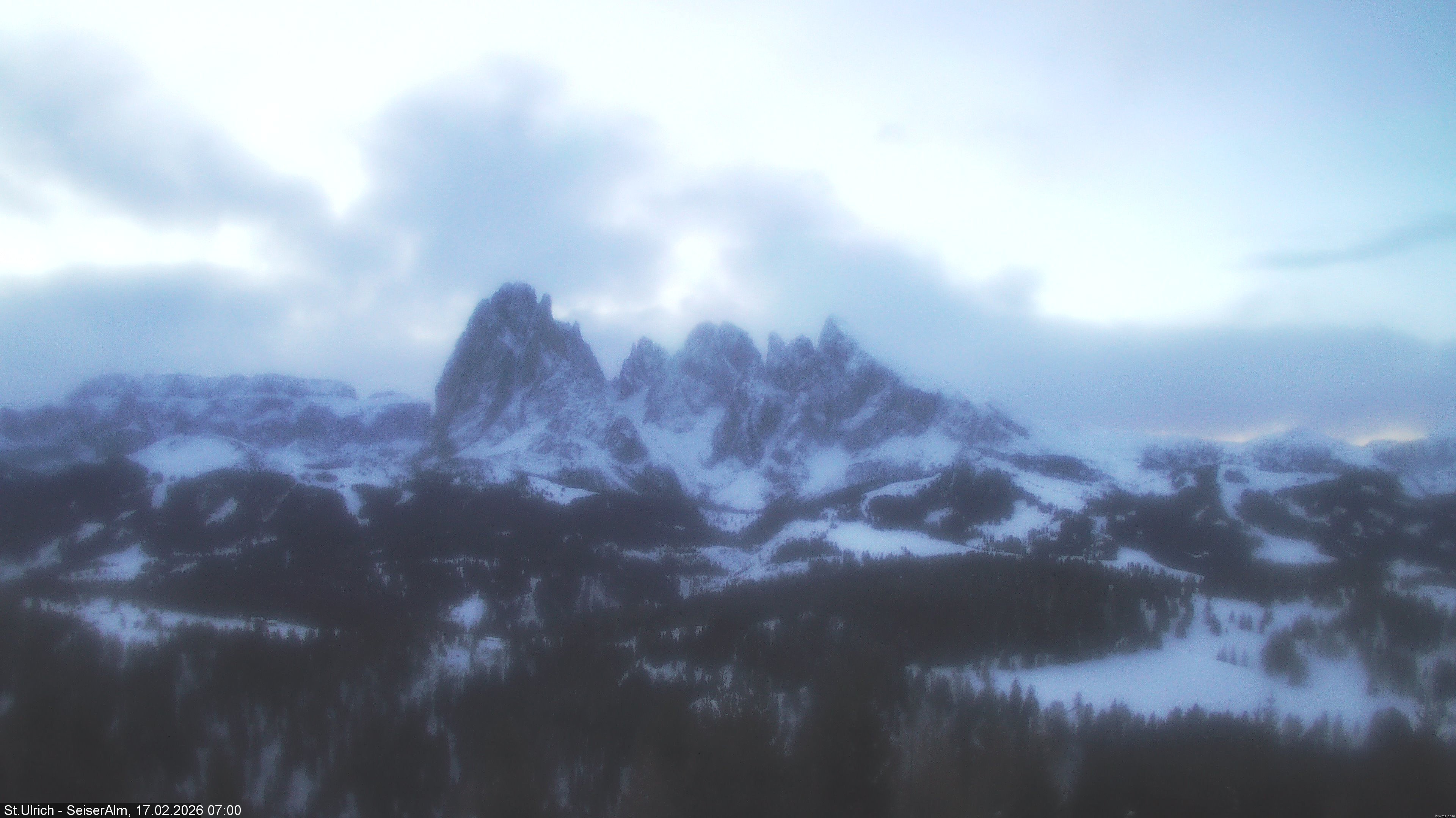 Archiv Foto Webcam Ausblick Seiser Alm