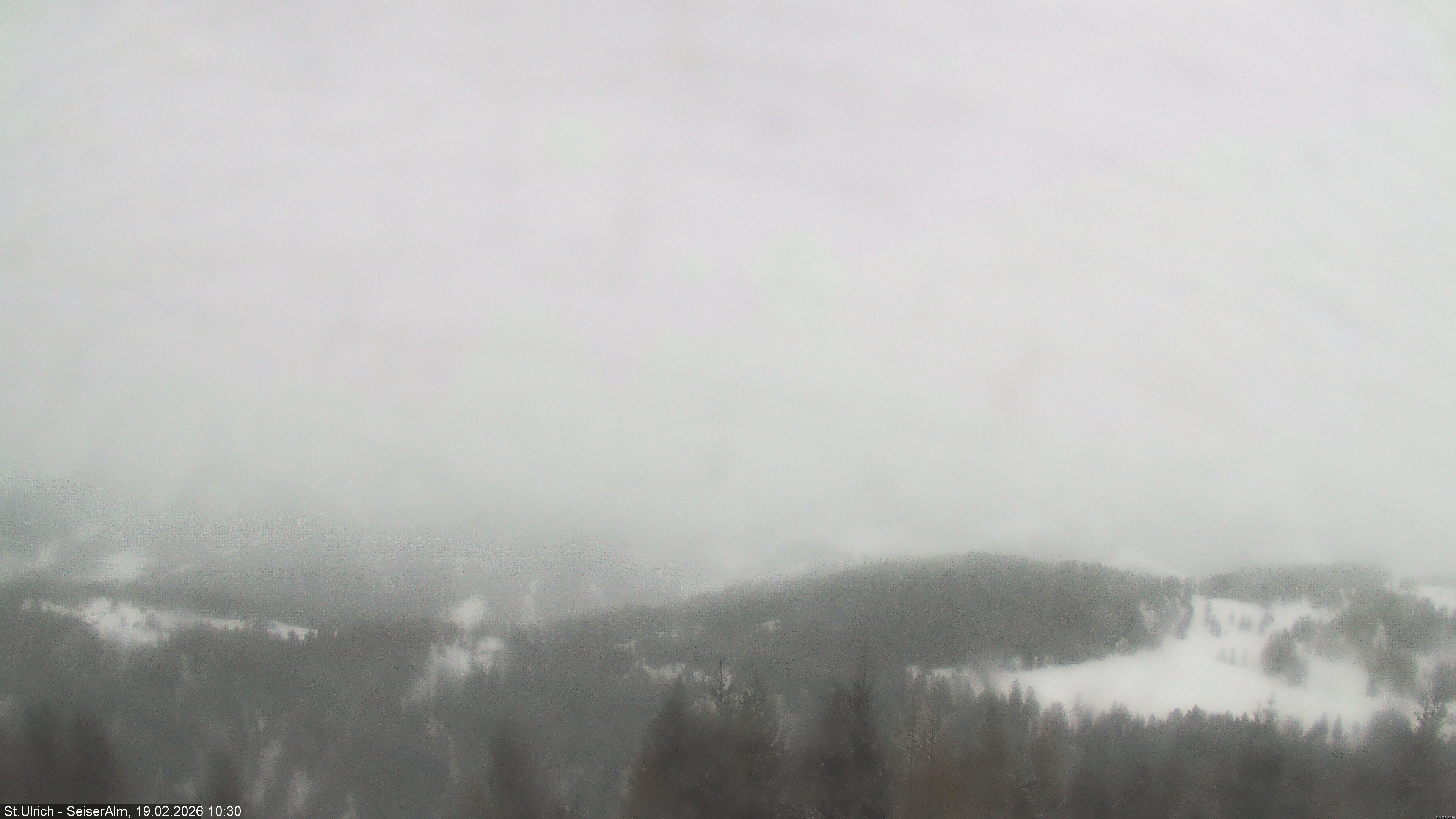 Archived image Webcam Vista Alpe di Siusi