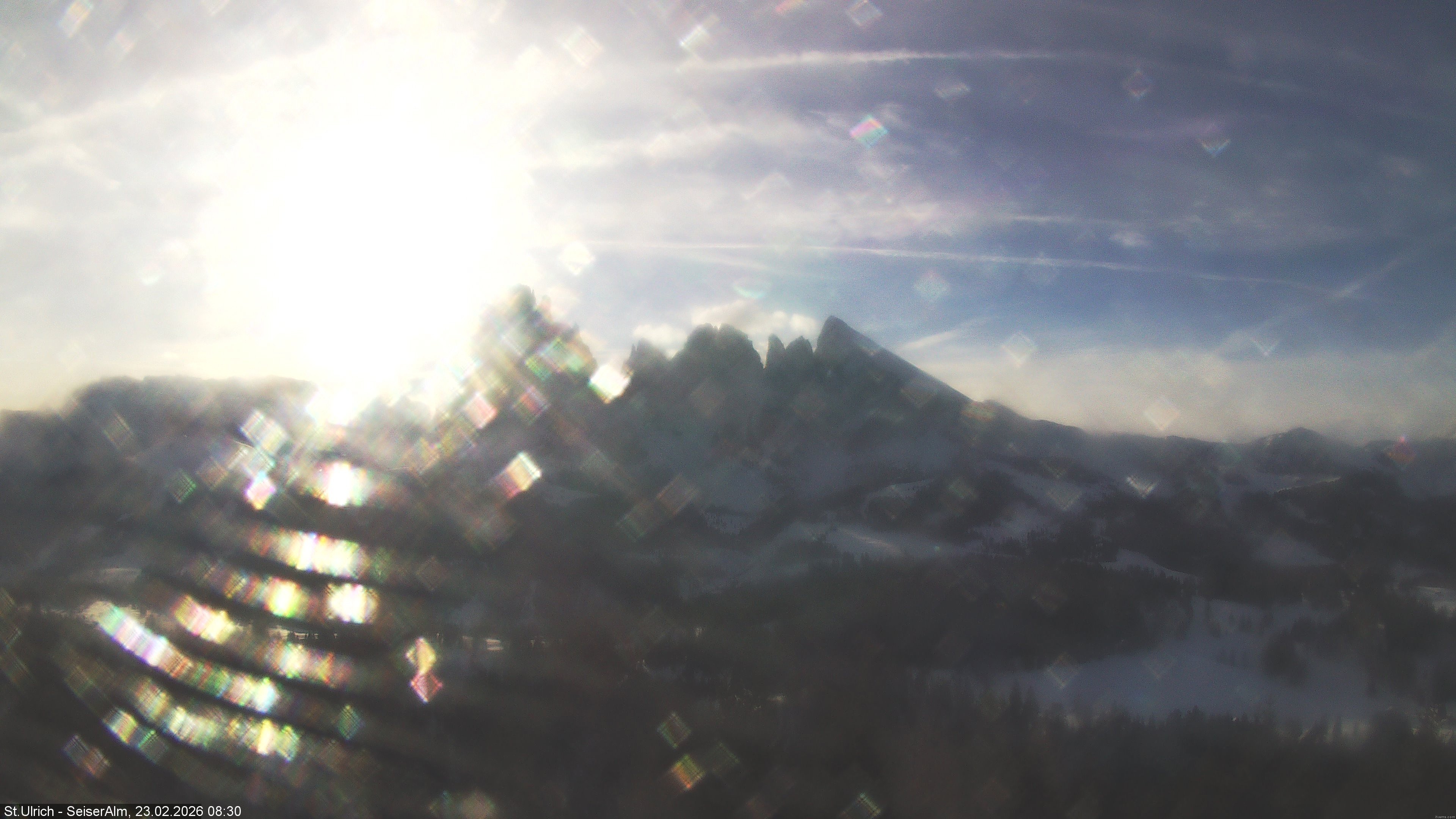 Archiv Foto Webcam Ausblick Seiser Alm