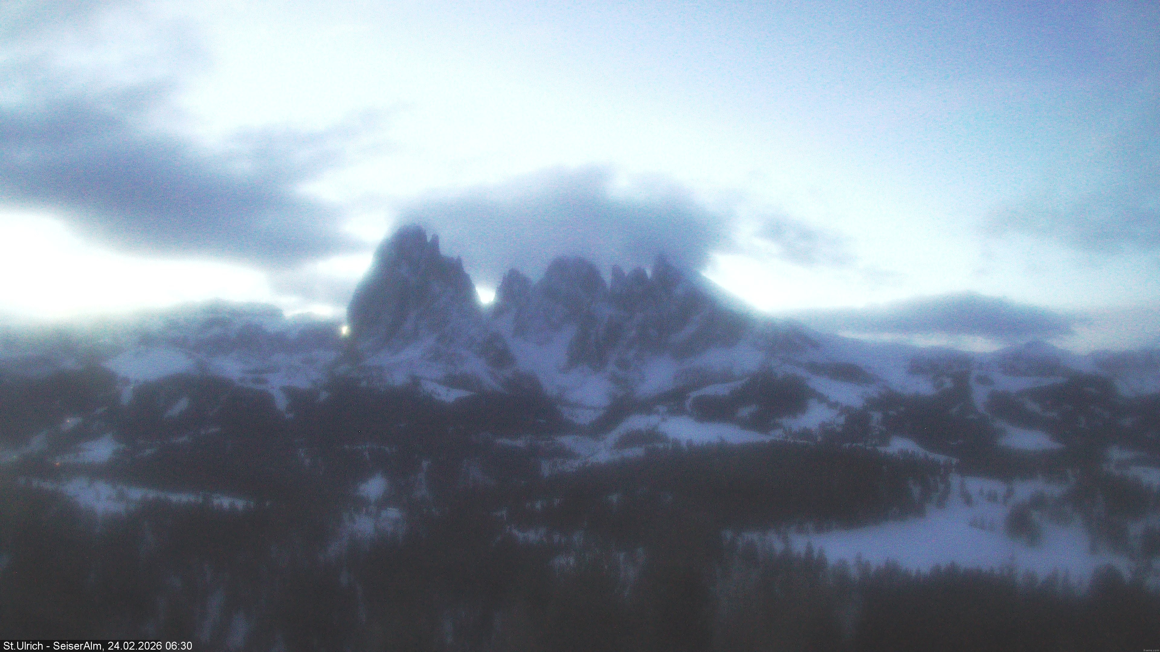 Archived image Webcam Vista Alpe di Siusi