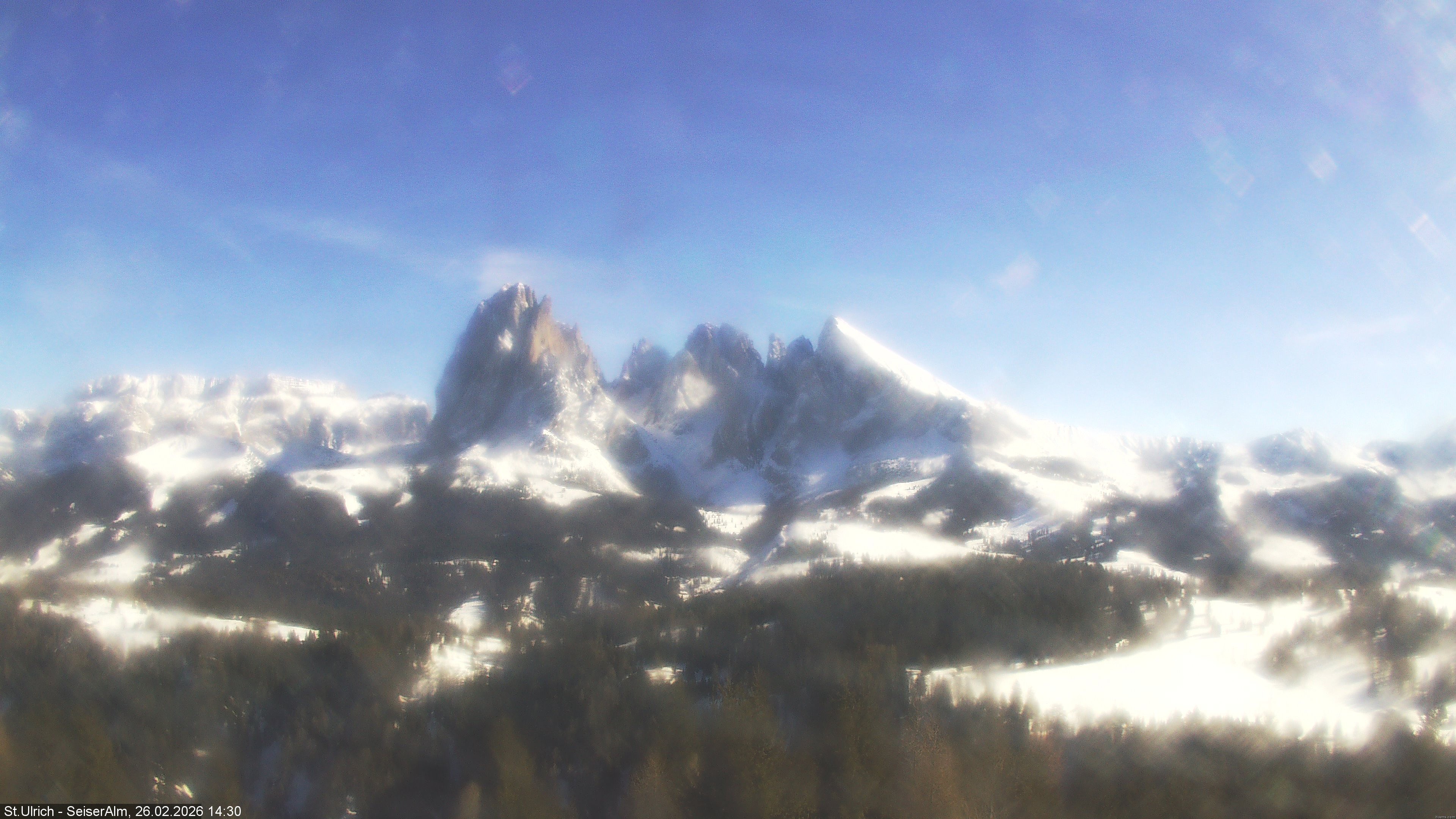 Archived image Webcam Vista Alpe di Siusi