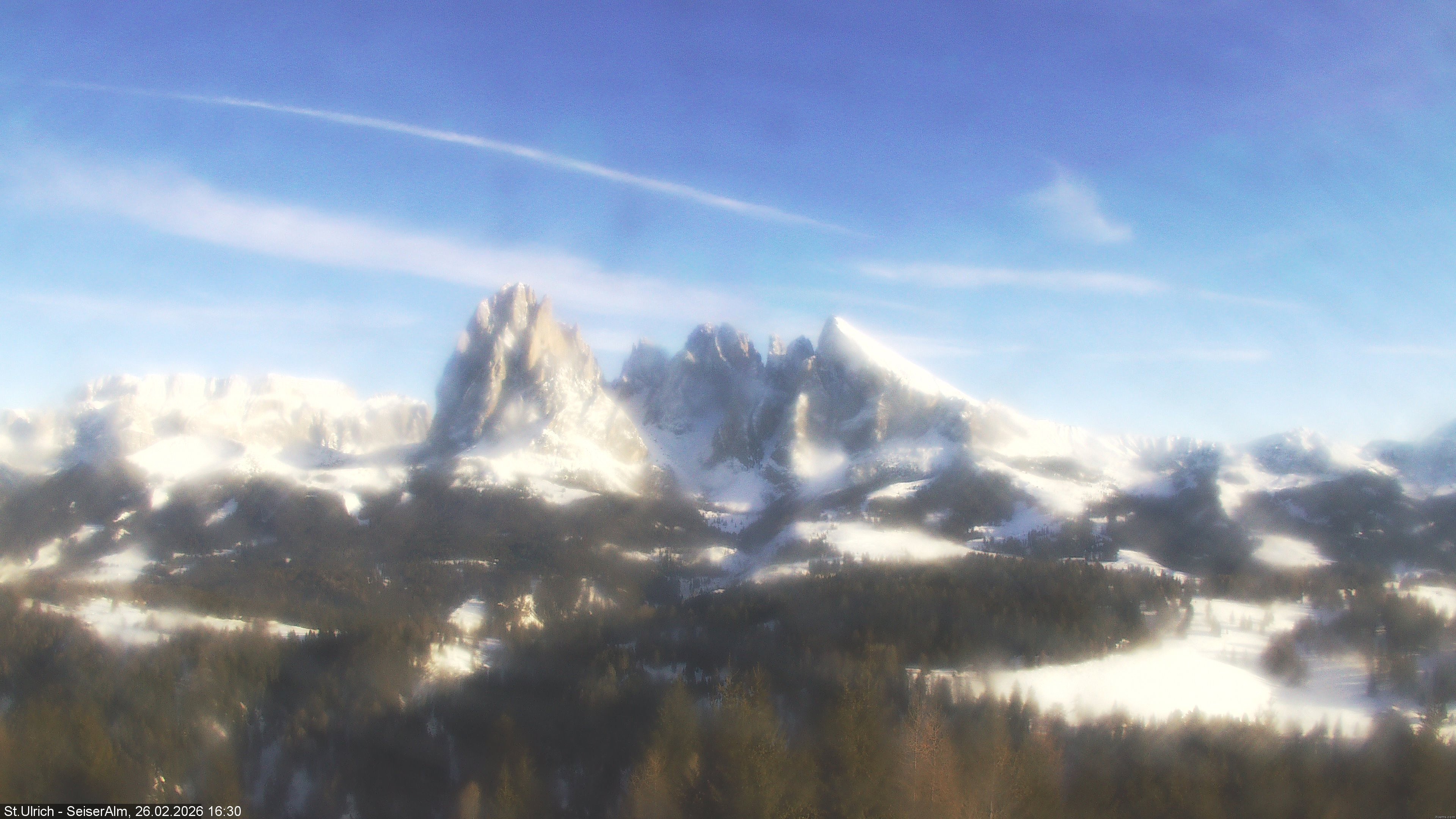 Archiv Foto Webcam Ausblick Seiser Alm