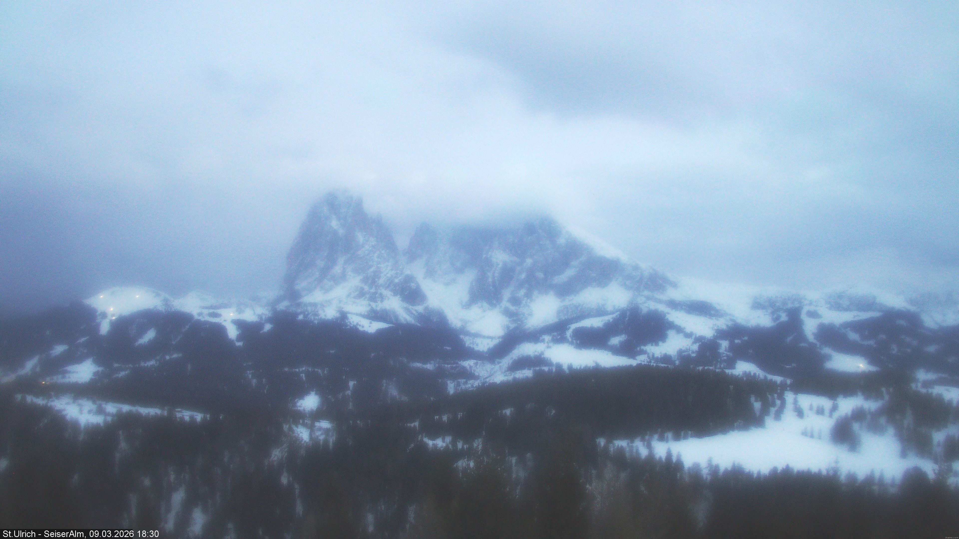 Archiv Foto Webcam Ausblick Seiser Alm